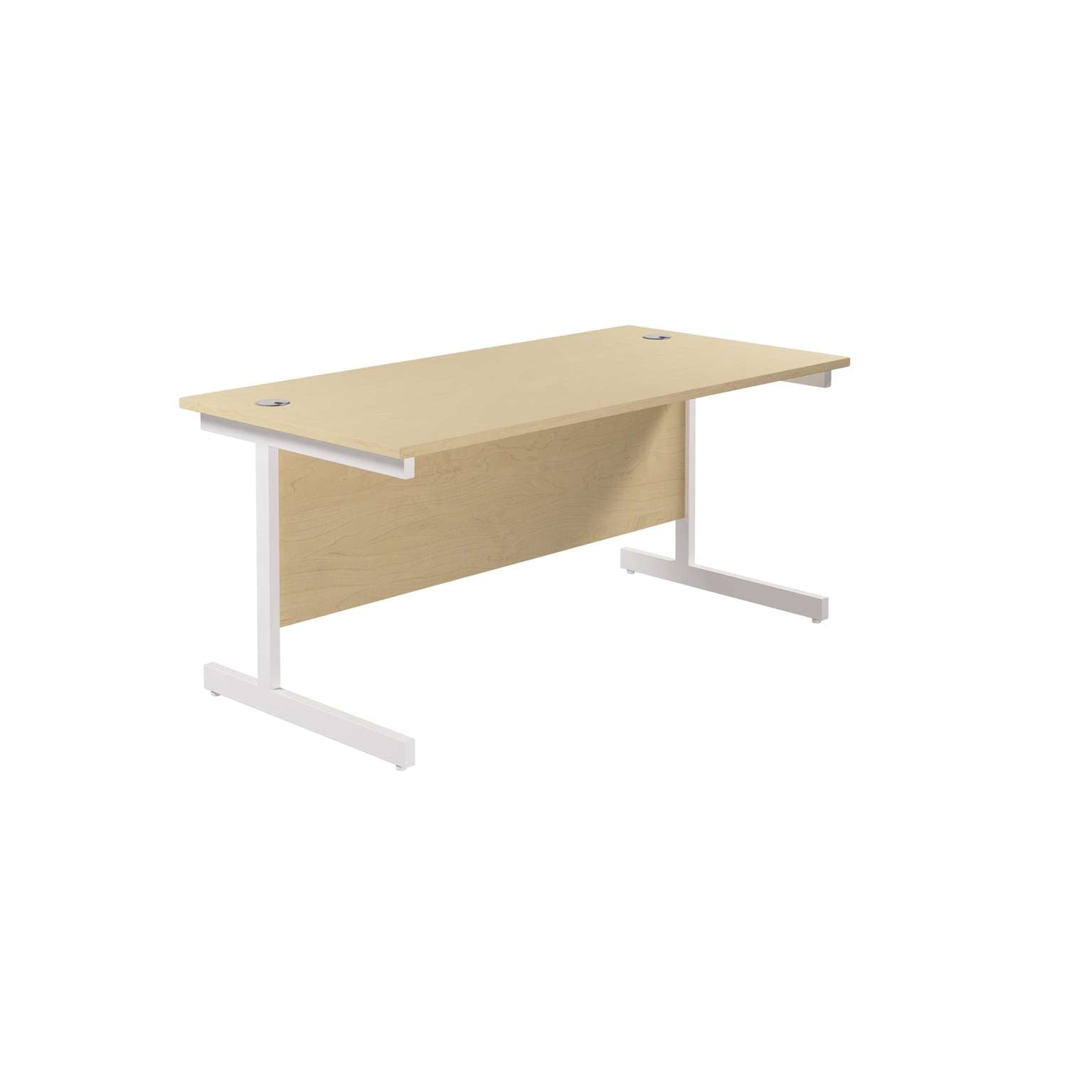 Single Upright Rectangular Desk: 800mm Deep (FSC)