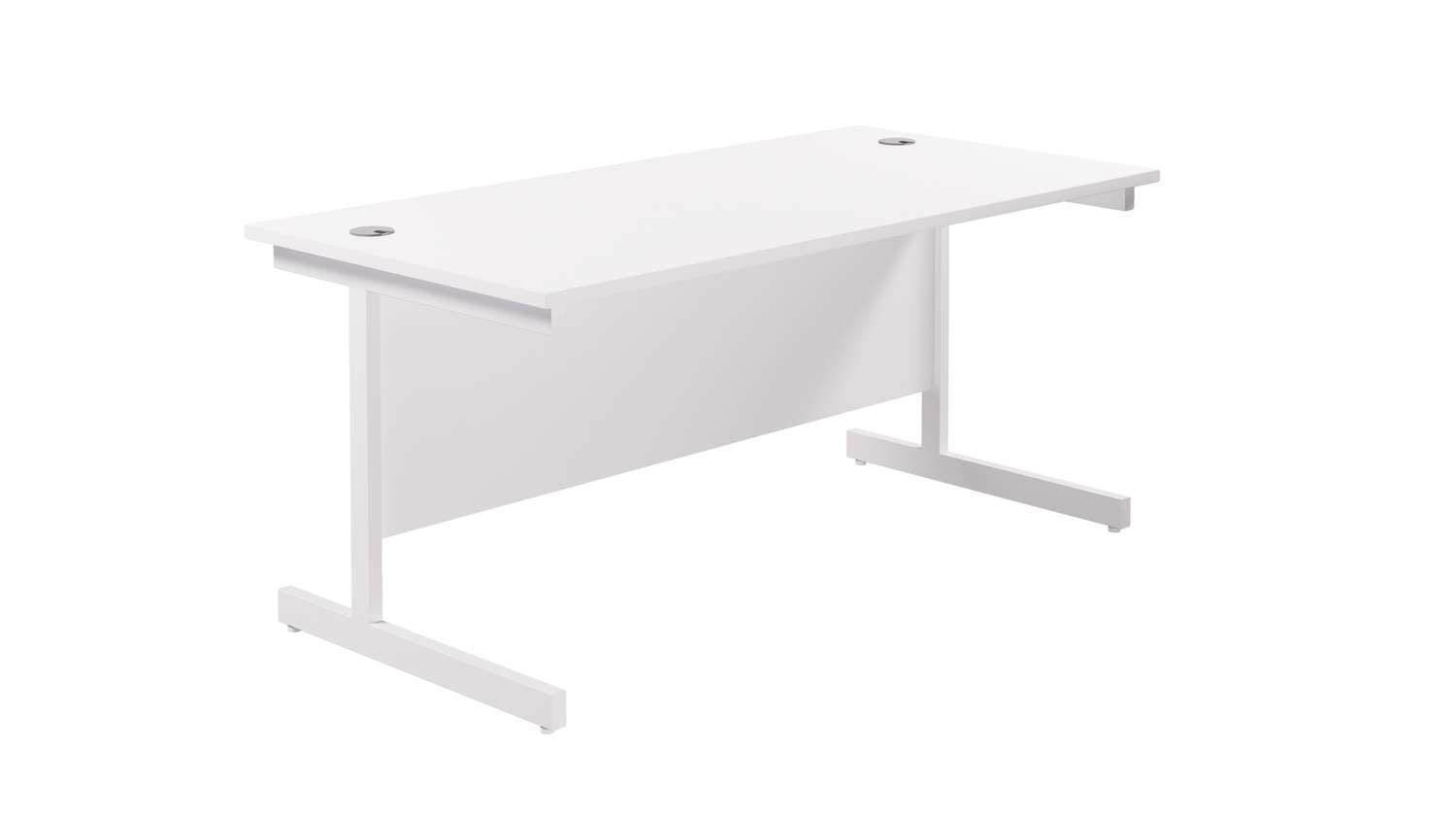 Single Upright Rectangular Desk: 800mm Deep (FSC)