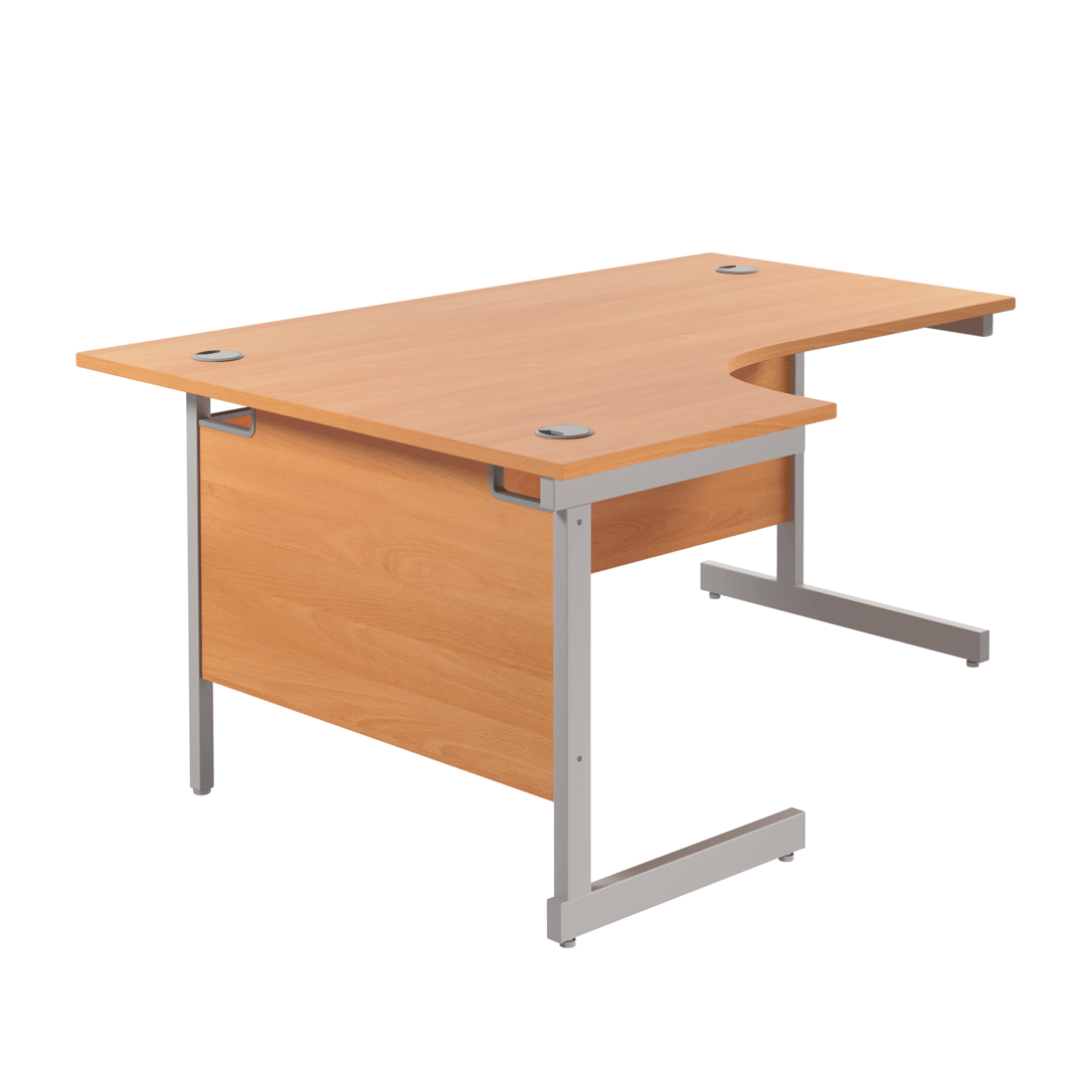 Single Upright Left Hand Radial Desk (FSC)