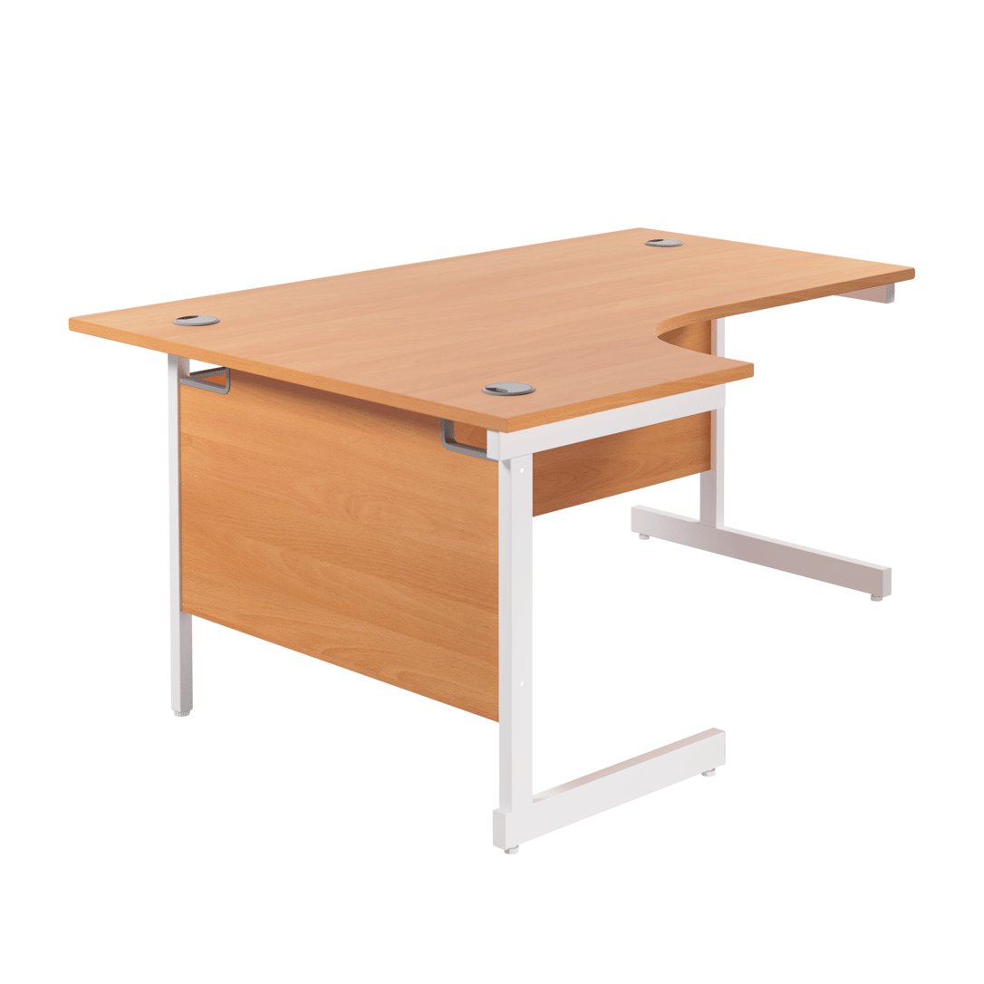 Single Upright Left Hand Radial Desk (FSC)