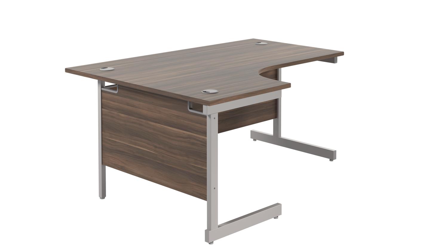 Single Upright Left Hand Radial Desk (FSC)