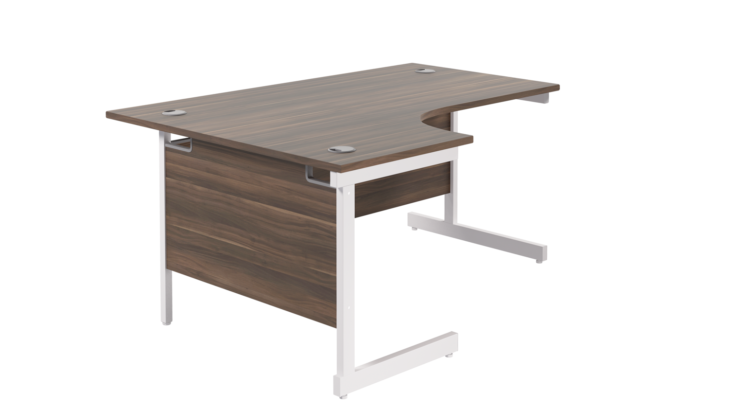 Single Upright Left Hand Radial Desk (FSC)