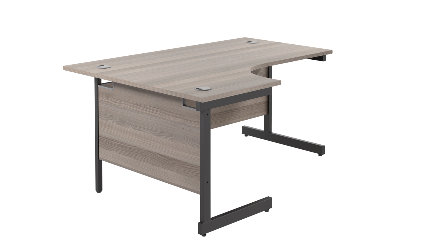 Single Upright Left Hand Radial Desk (FSC)