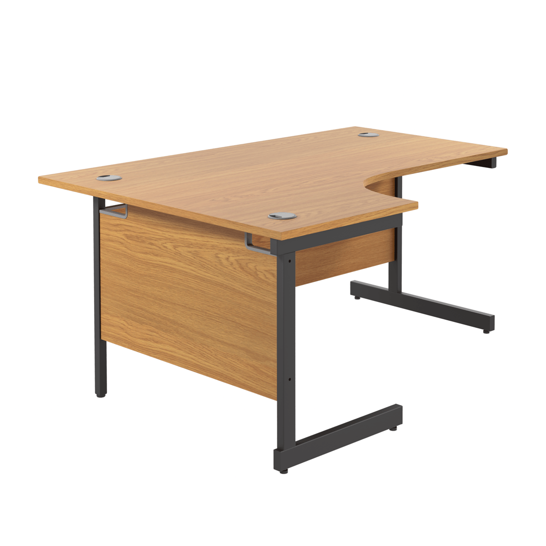 Single Upright Left Hand Radial Desk (FSC)