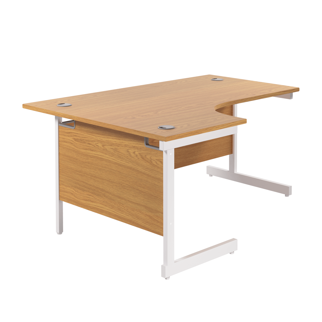 Single Upright Left Hand Radial Desk (FSC)