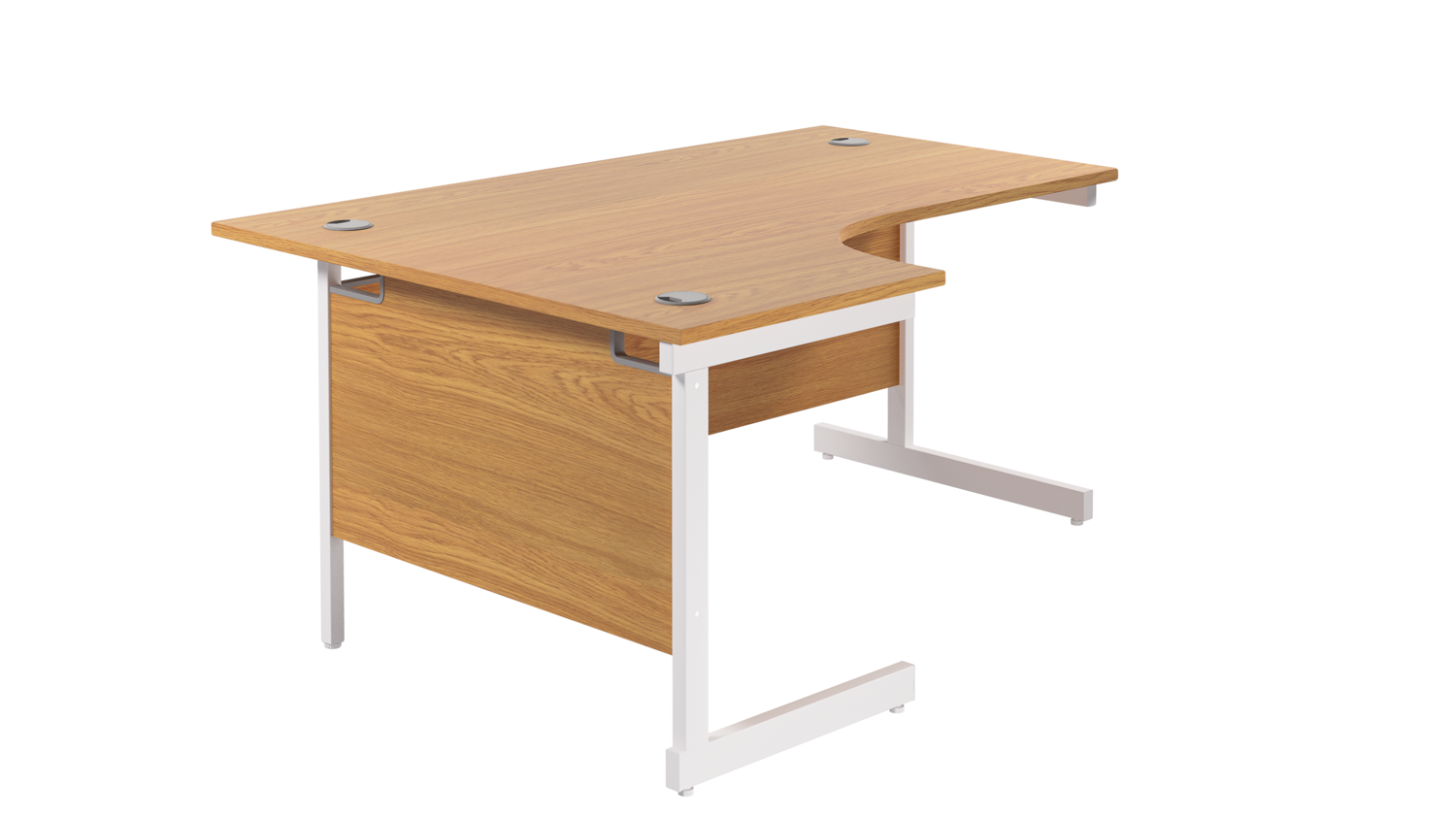 Single Upright Left Hand Radial Desk (FSC)