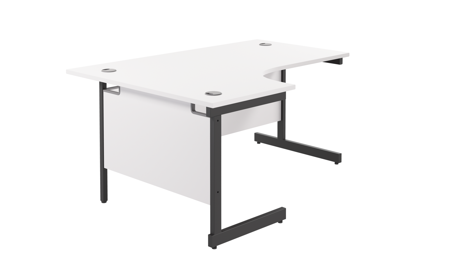 Single Upright Left Hand Radial Desk (FSC)