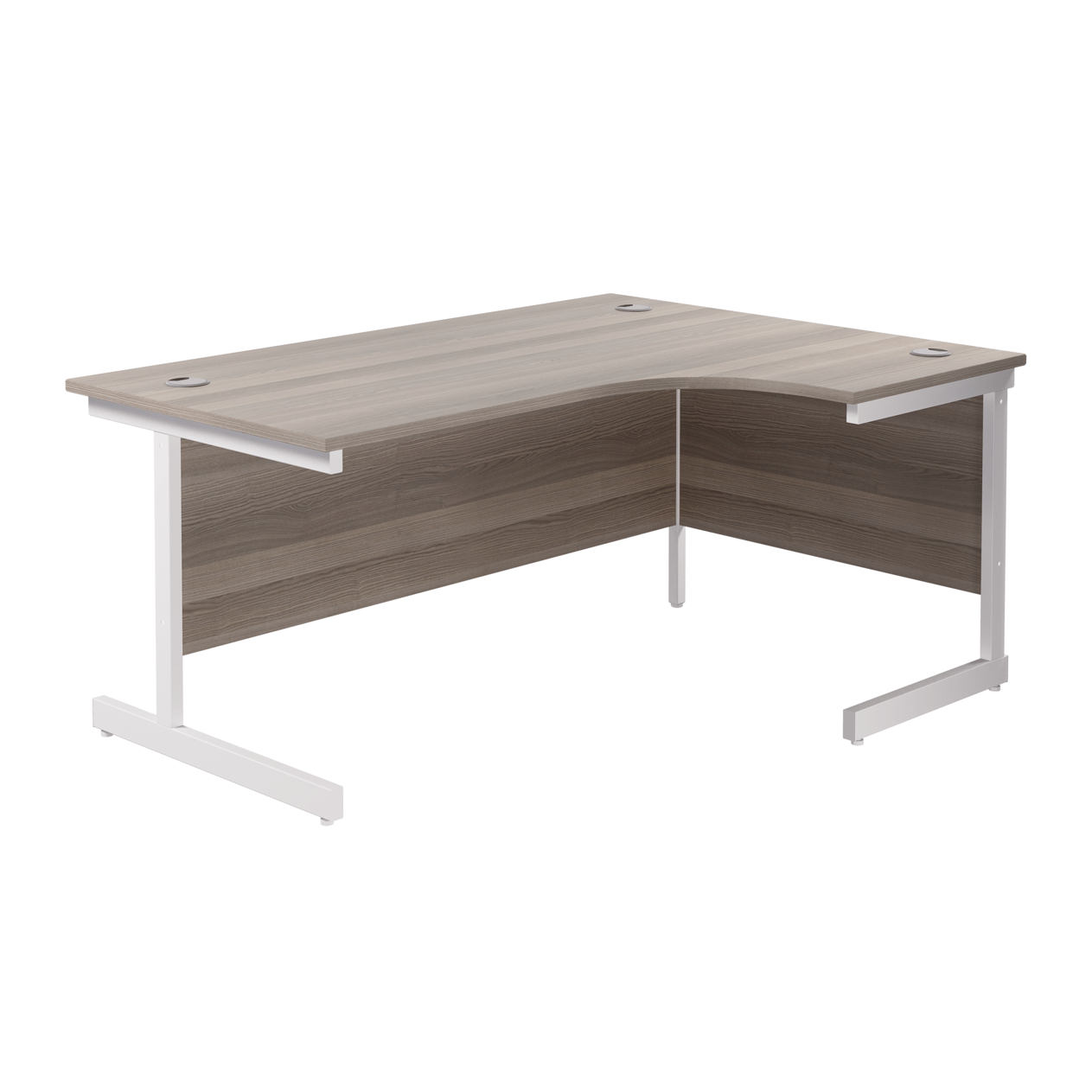 Single Upright Right Hand Radial Desk (FSC)