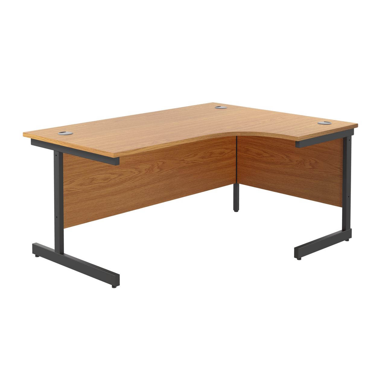 Single Upright Right Hand Radial Desk (FSC)