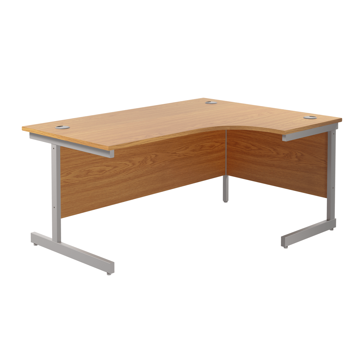 Single Upright Right Hand Radial Desk (FSC)