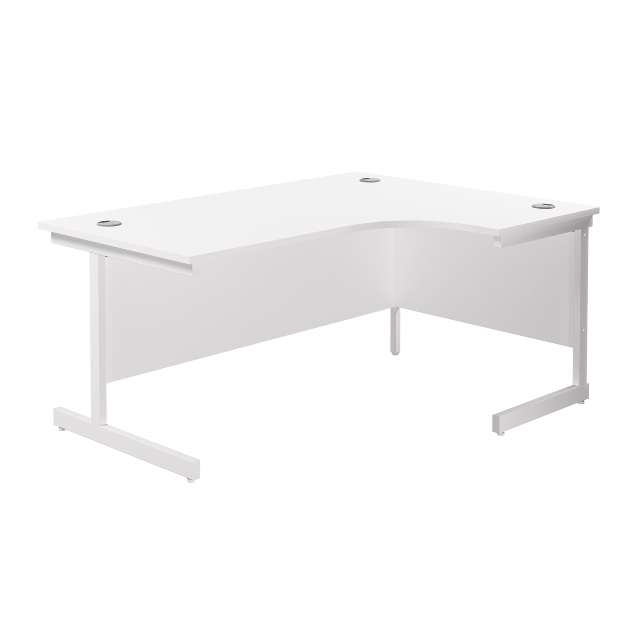 Single Upright Right Hand Radial Desk (FSC)