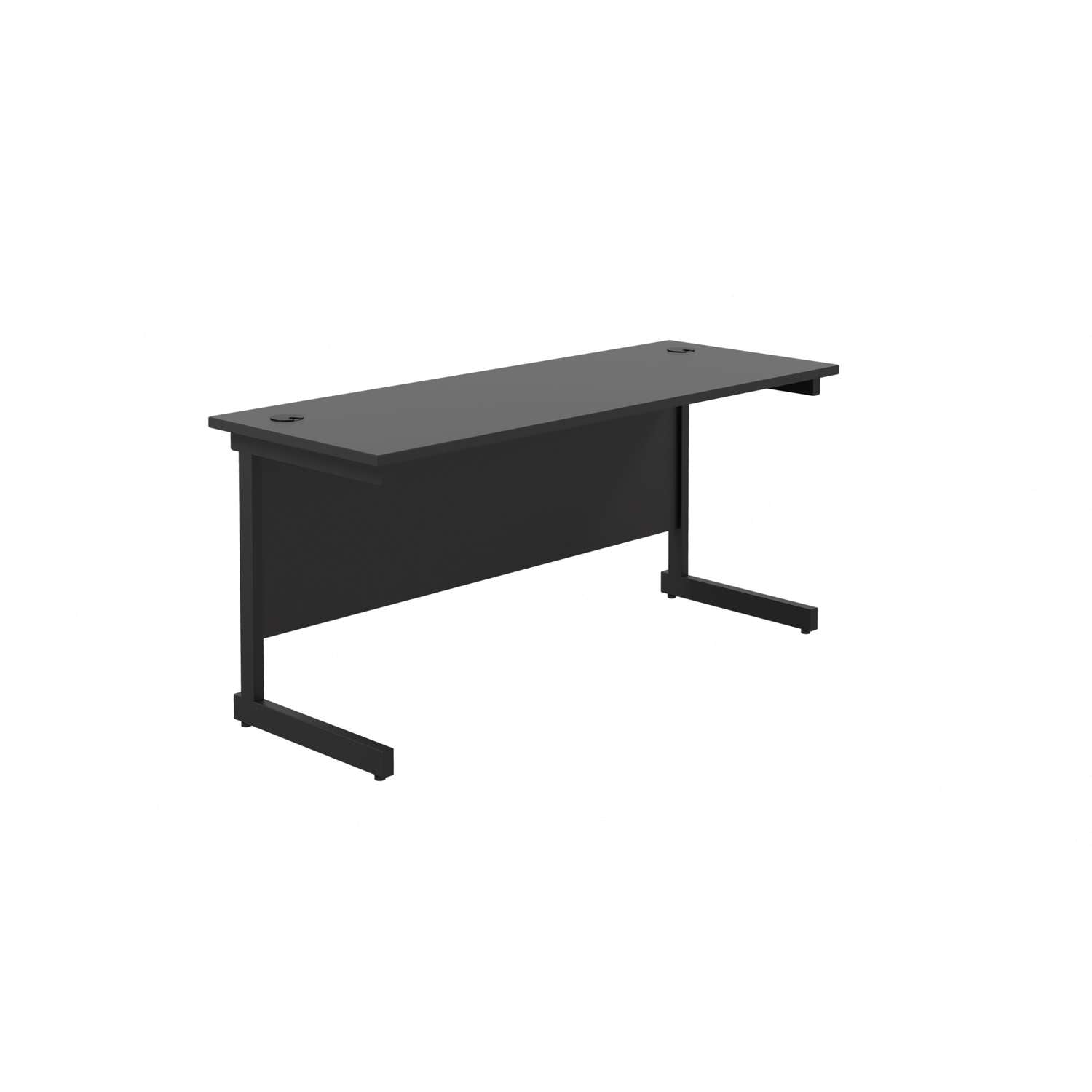 Single Upright Rectangular Desk: 600mm Deep (FSC)