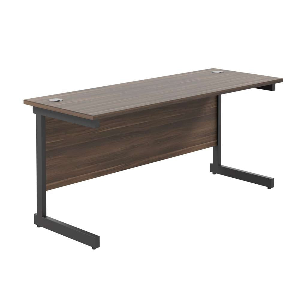 Single Upright Rectangular Desk: 600mm Deep (FSC)