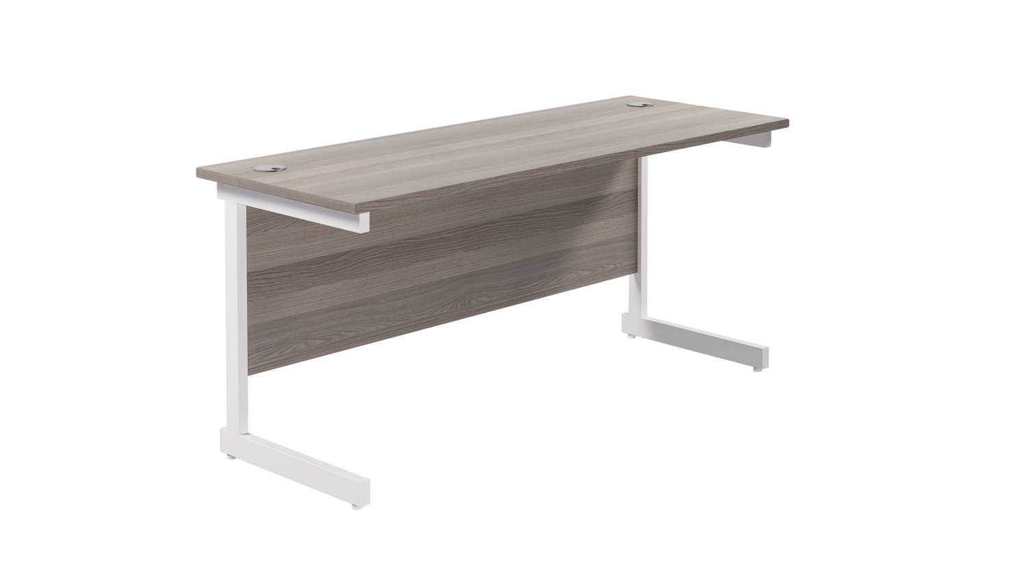 Single Upright Rectangular Desk: 600mm Deep (FSC)