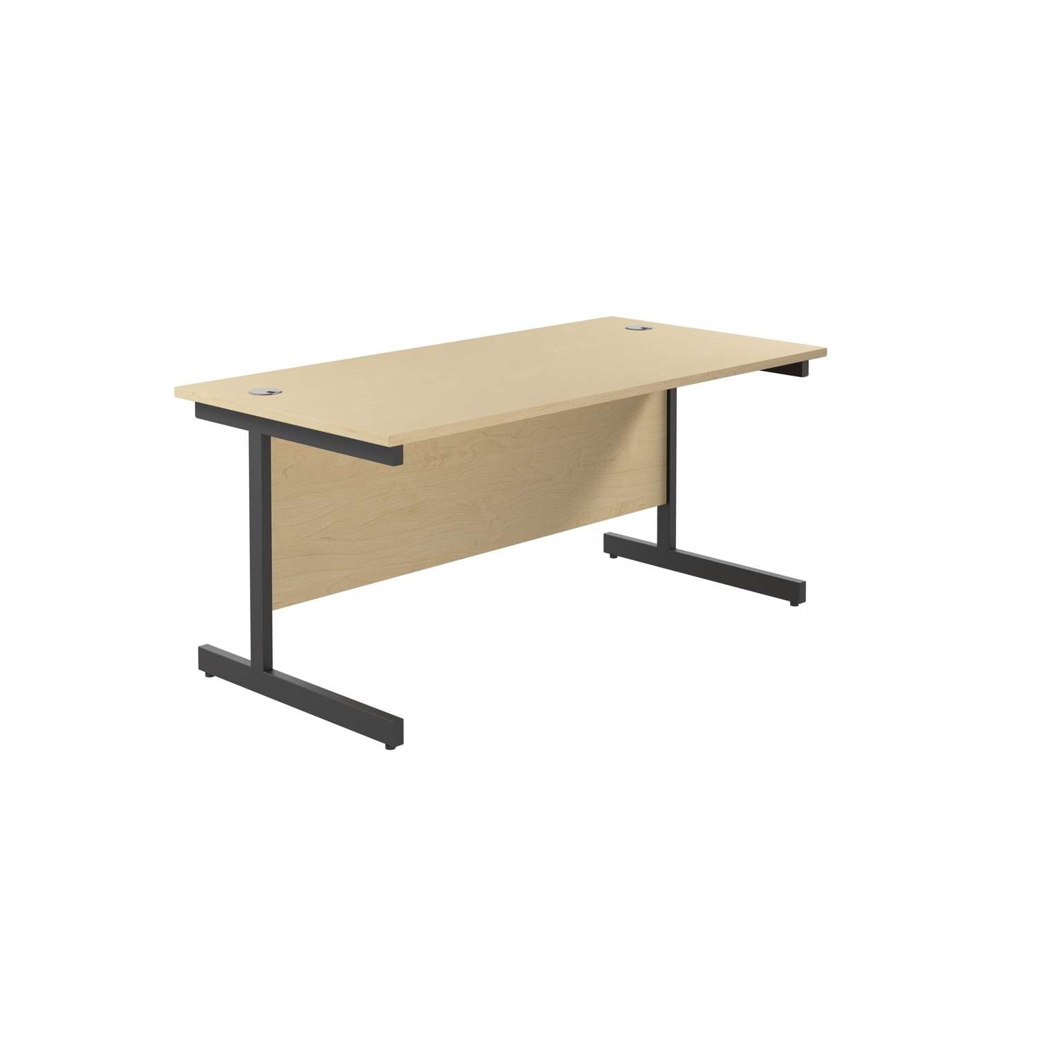 Single Upright Rectangular Desk: 800mm Deep (FSC)