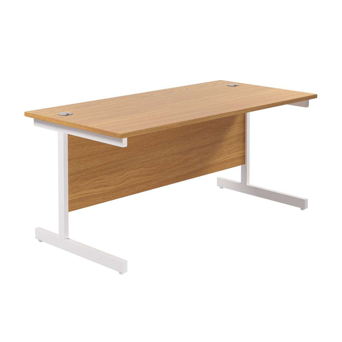 Single Upright Rectangular Desk: 800mm Deep (FSC)