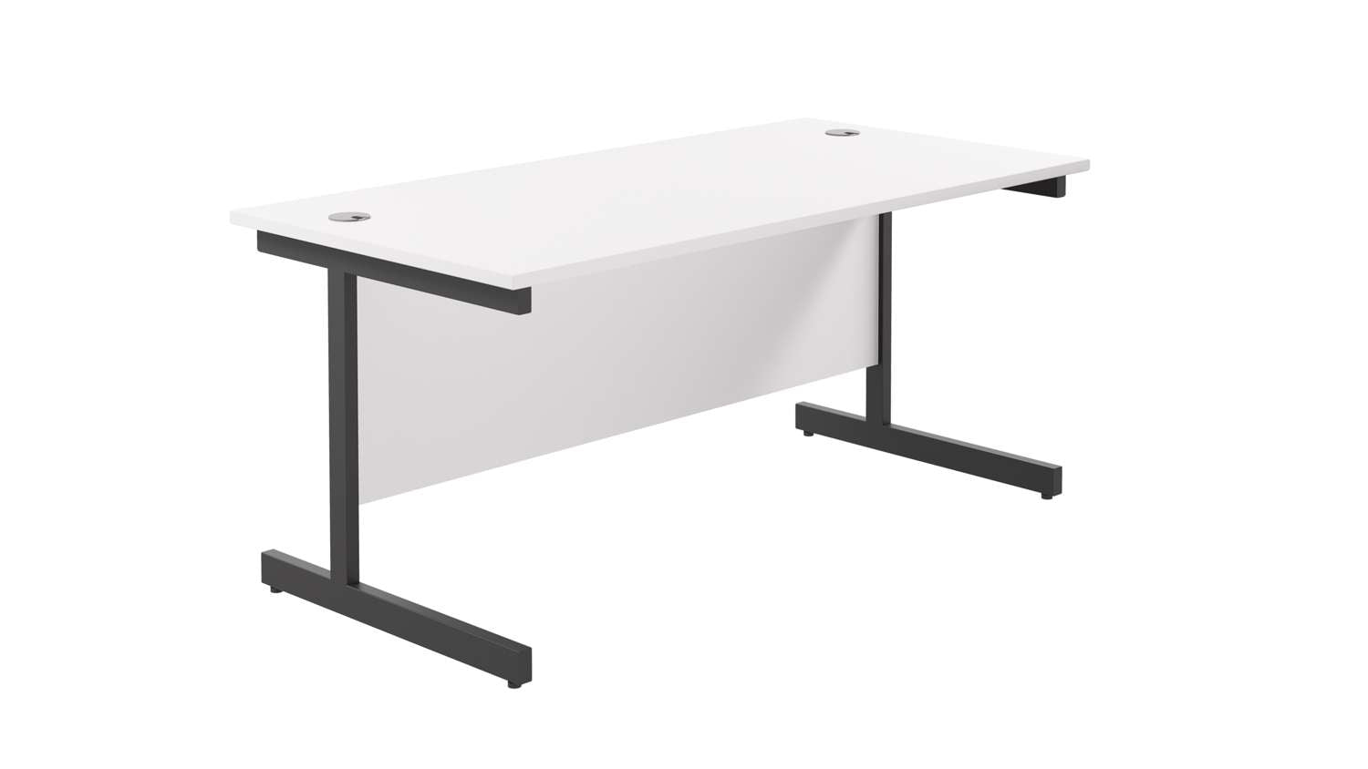 Single Upright Rectangular Desk: 800mm Deep (FSC)