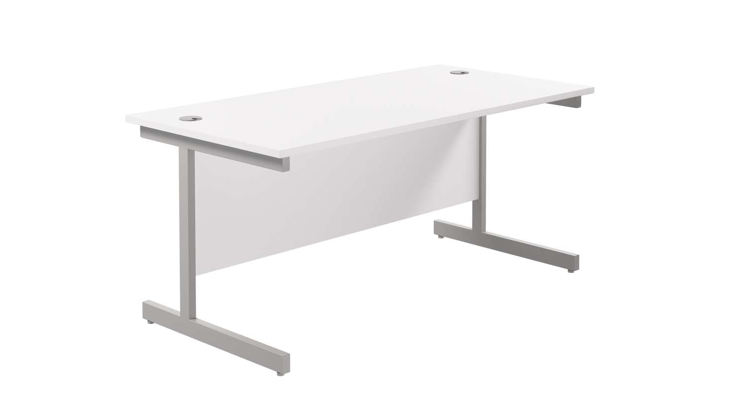 Single Upright Rectangular Desk: 800mm Deep (FSC)