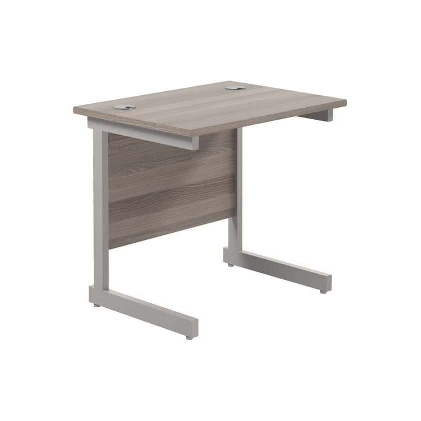 Single Upright Rectangular Desk: 600mm Deep (FSC)