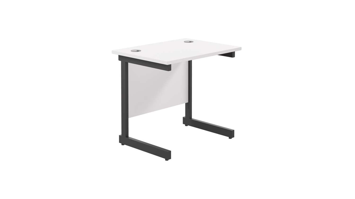 Single Upright Rectangular Desk: 600mm Deep (FSC)