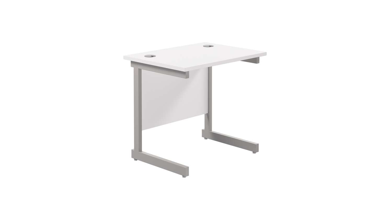 Single Upright Rectangular Desk: 600mm Deep (FSC)