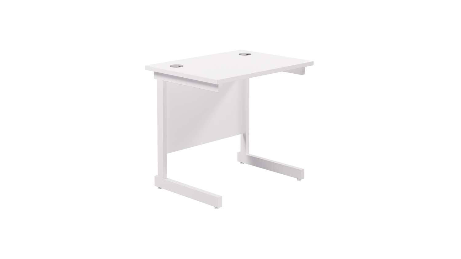 Single Upright Rectangular Desk: 600mm Deep (FSC)