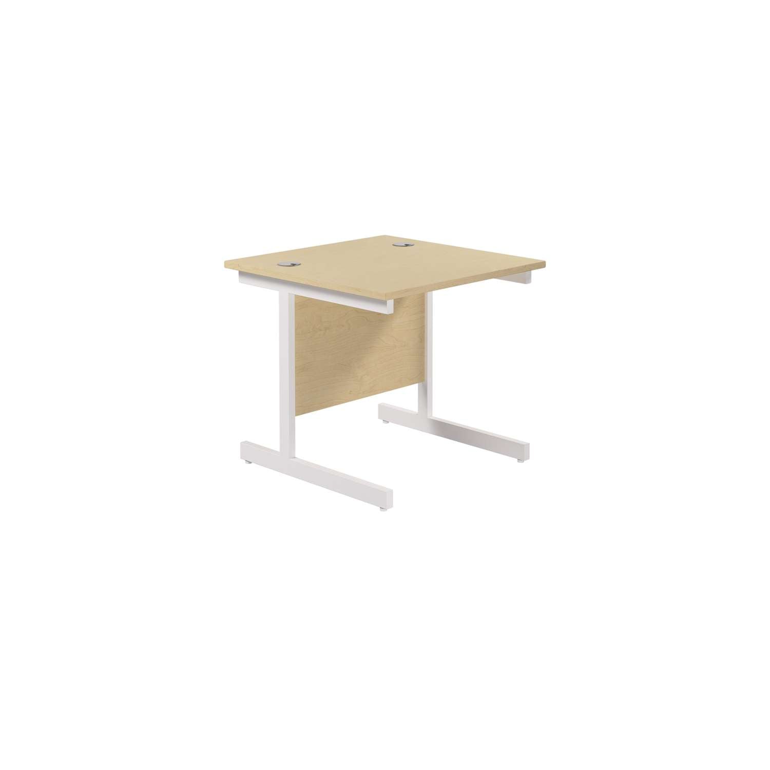 Single Upright Rectangular Desk: 800mm Deep (FSC)