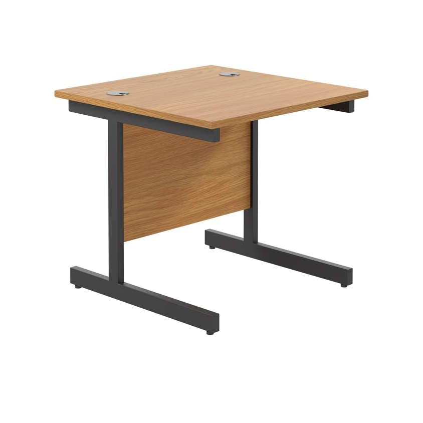 Single Upright Rectangular Desk: 800mm Deep (FSC)