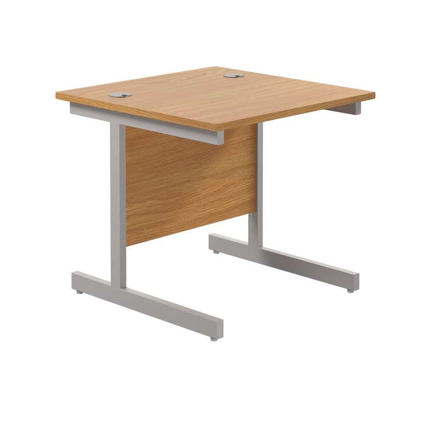 Single Upright Rectangular Desk: 800mm Deep (FSC)