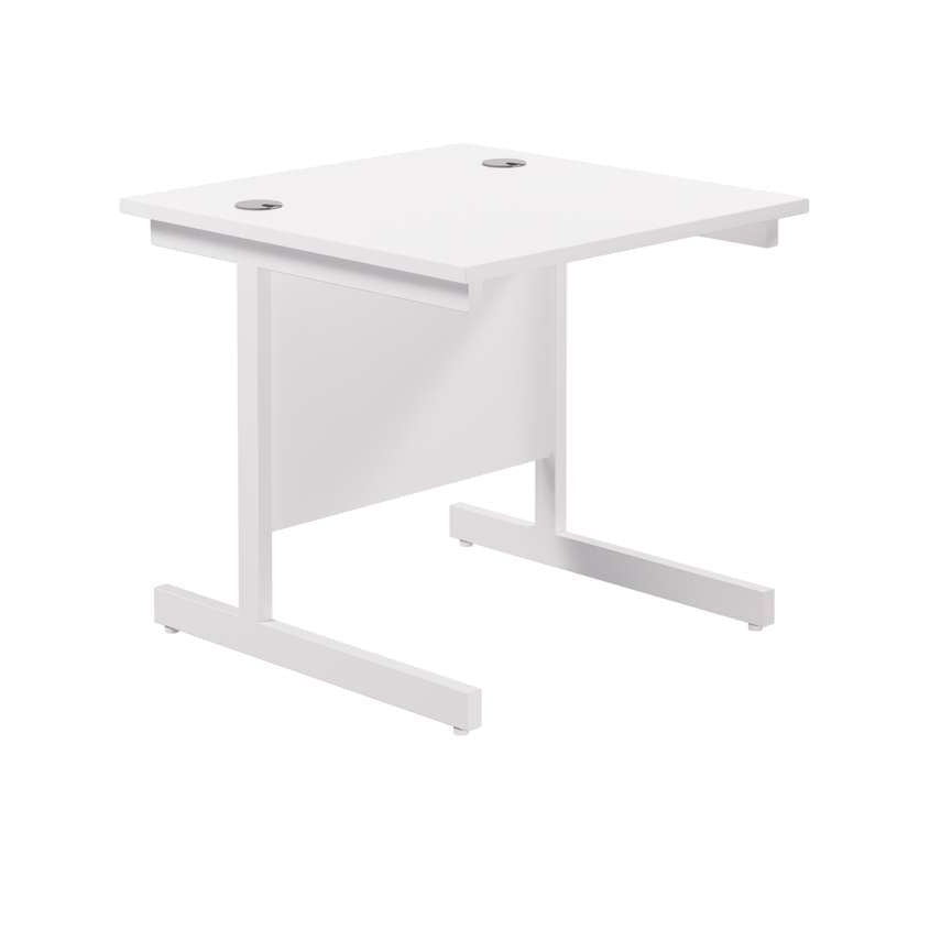 Single Upright Rectangular Desk: 800mm Deep (FSC)