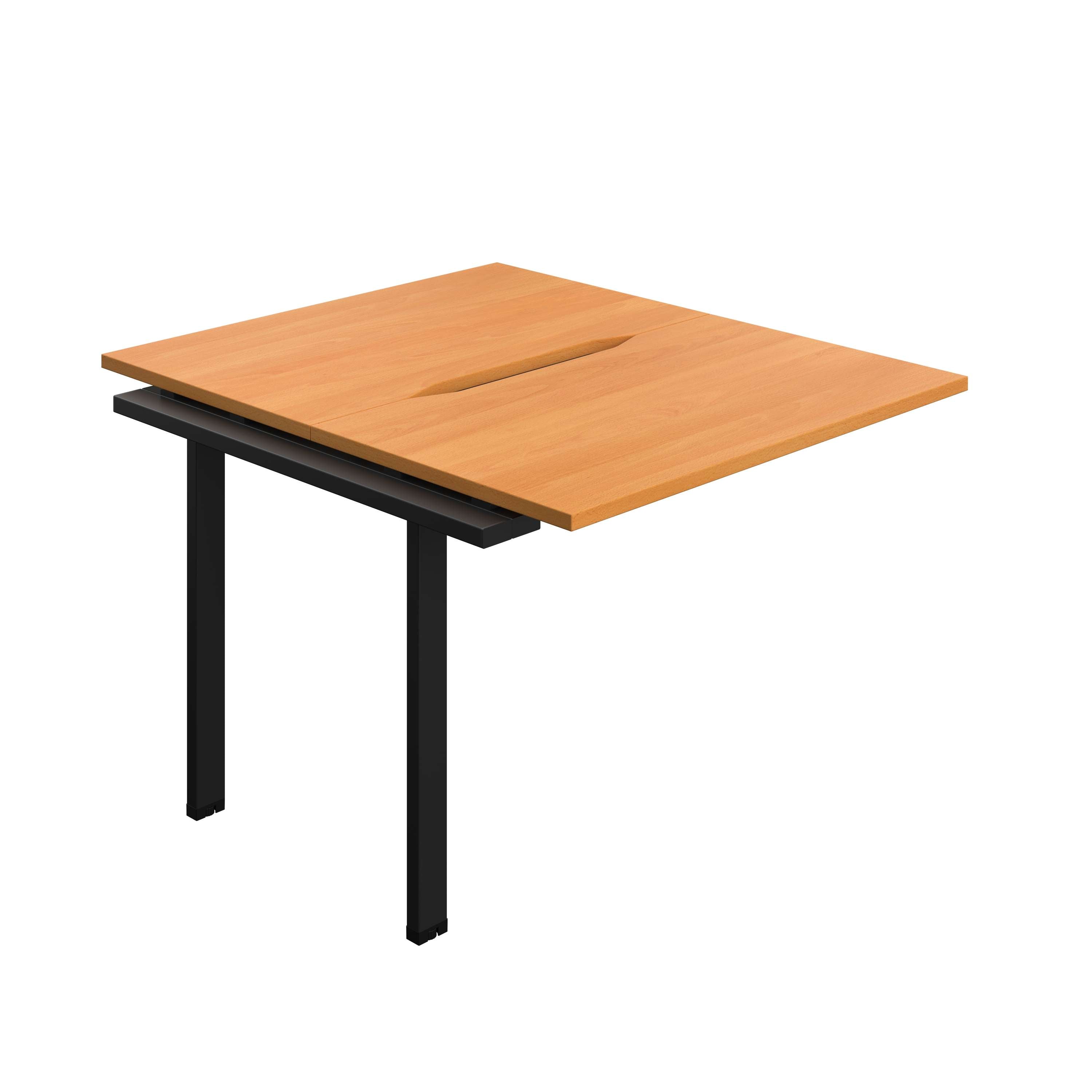 Synergy Bench Extension with Cut Out: 2 Person (FSC) : 1000 | 600 | Unlimited/Black