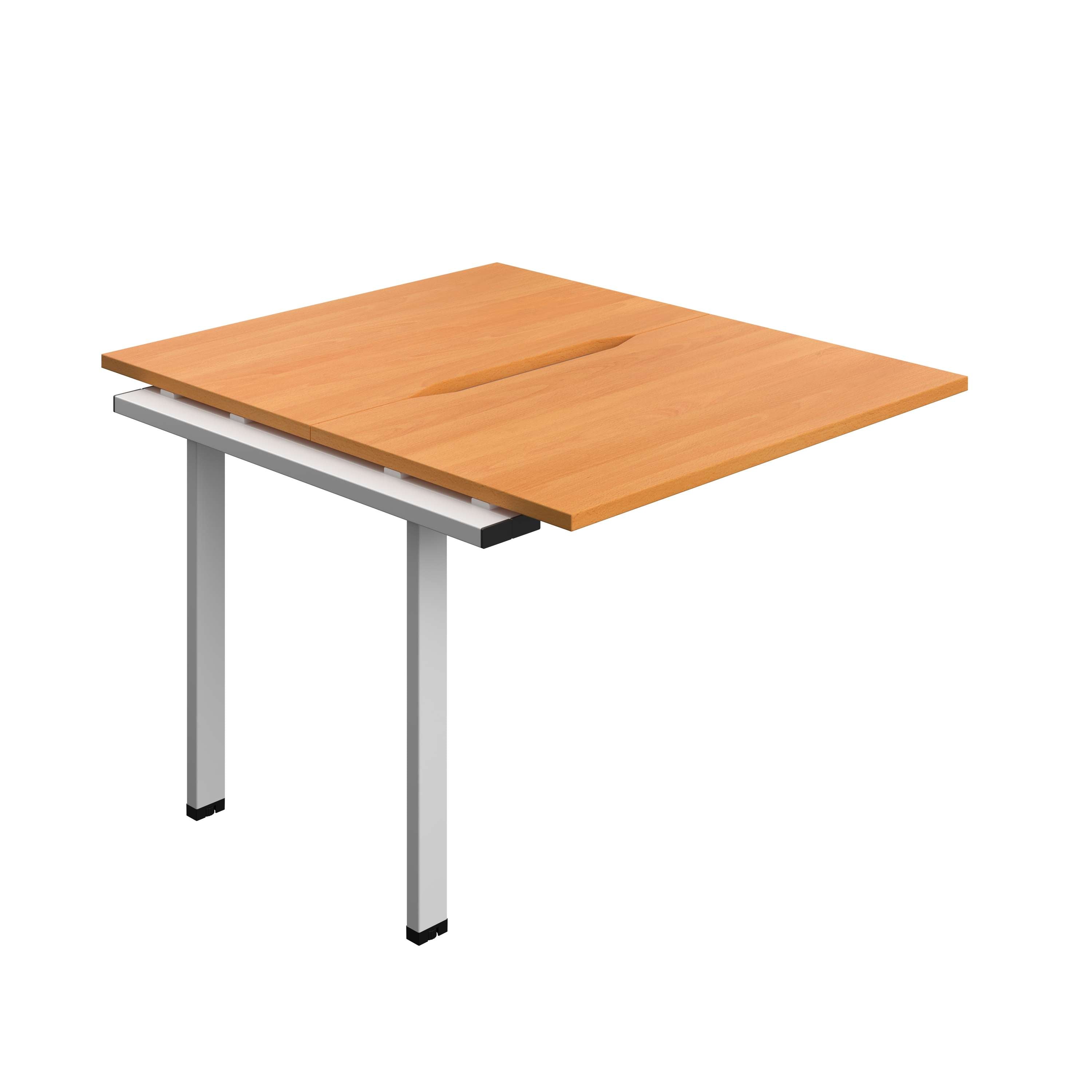 Synergy Bench Extension with Cut Out: 2 Person (FSC) : 1000 | 600 | Unlimited/Silver