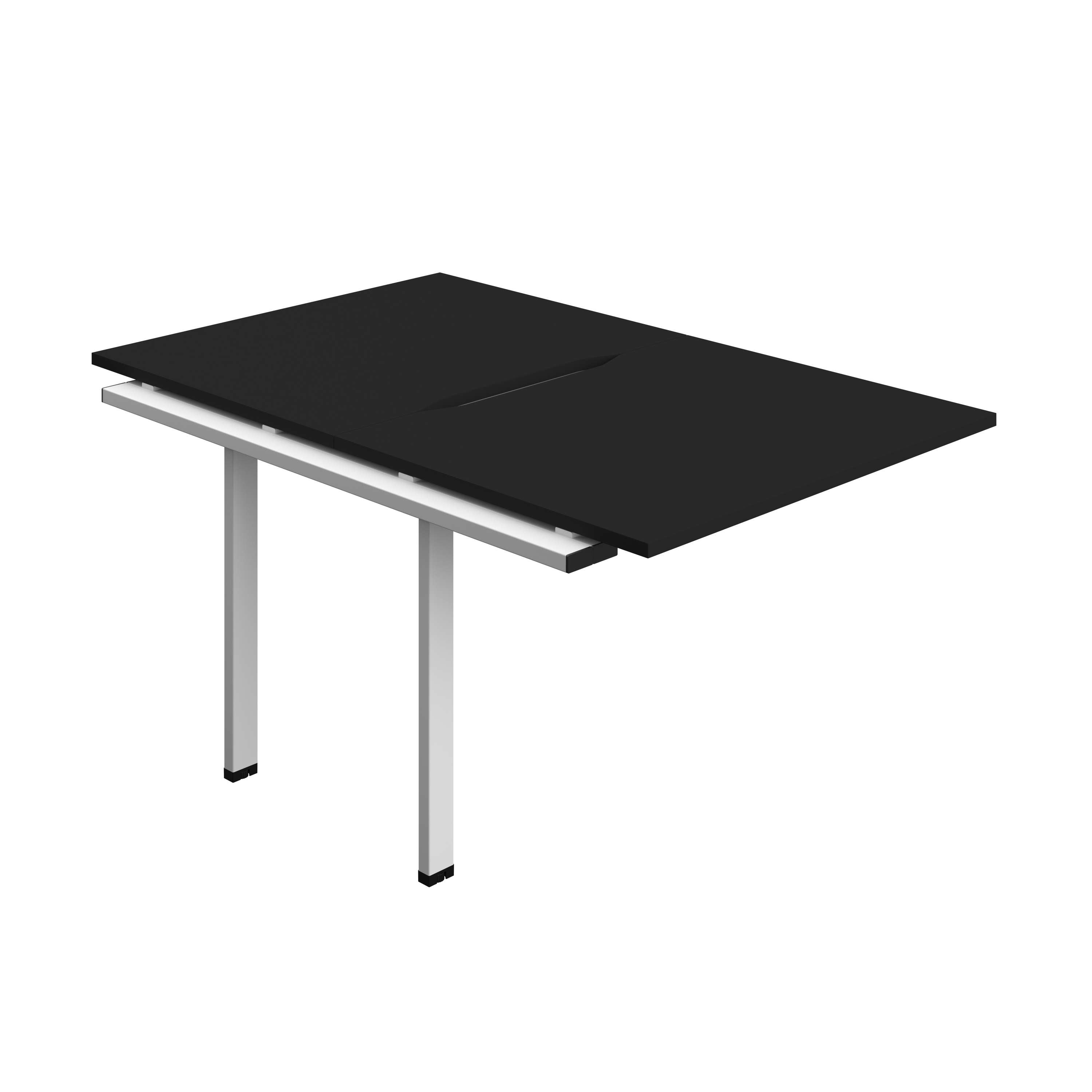 Synergy Bench Extension with Cut Out: 2 Person (FSC) : 1000 | 800 | Black/White