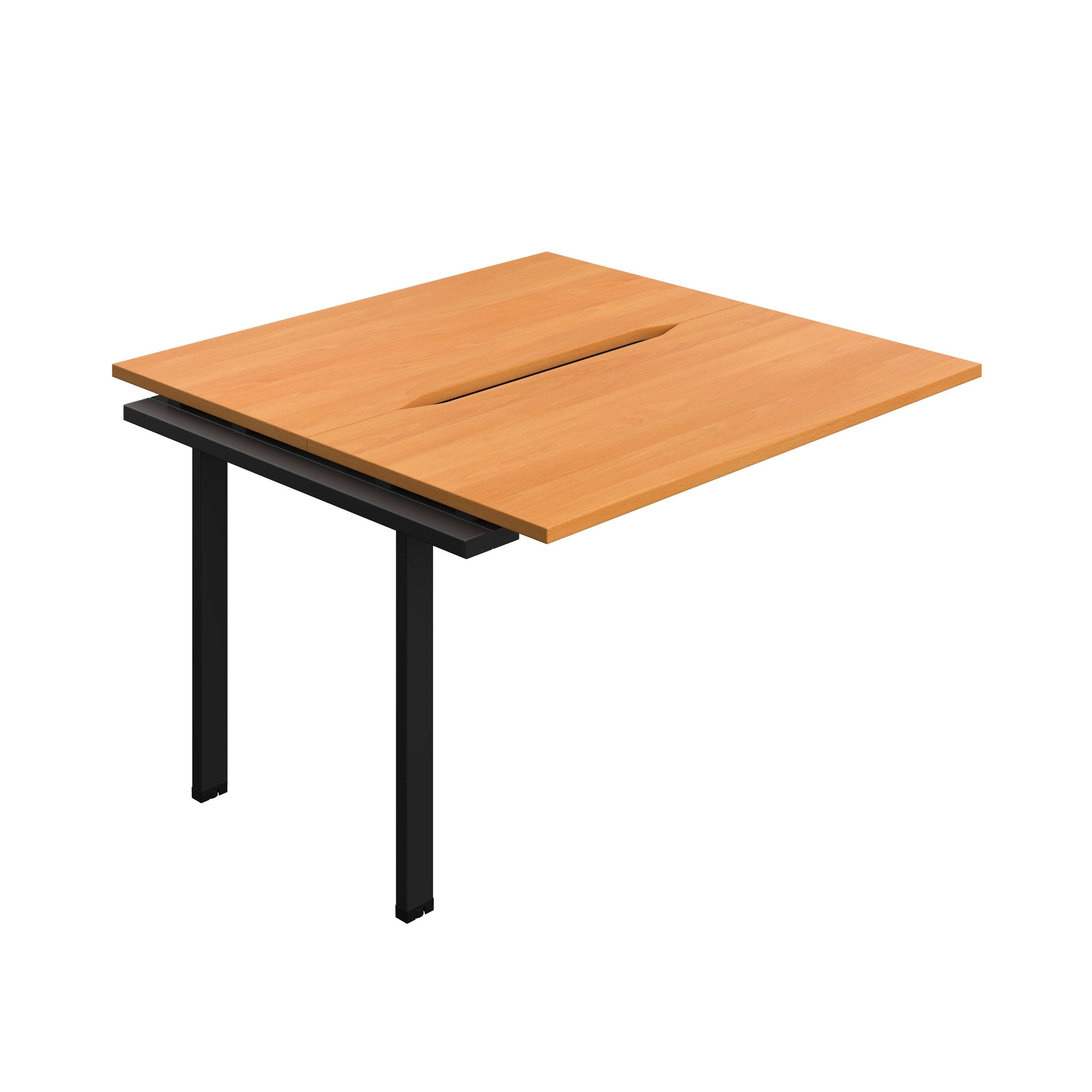 Synergy Bench Extension with Cut Out: 2 Person (FSC) : 1200 | 600 | Unlimited/Black