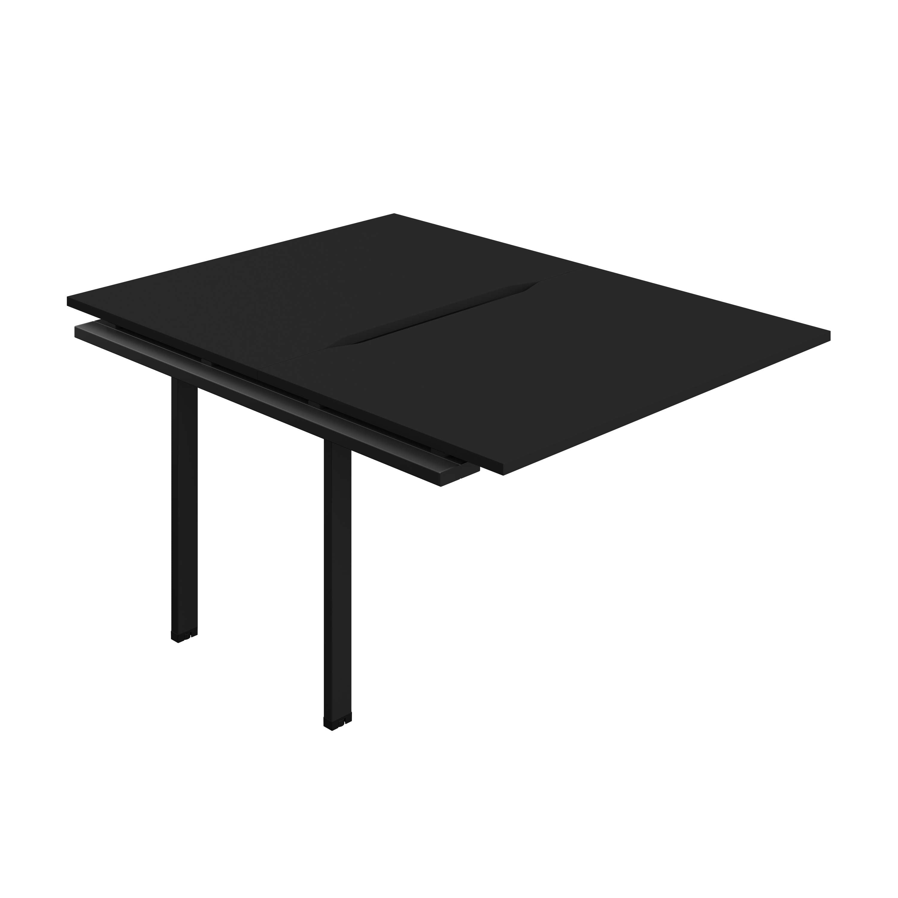 Synergy Bench Extension with Cut Out: 2 Person (FSC) : 1200 | 800 | Unlimited/Black