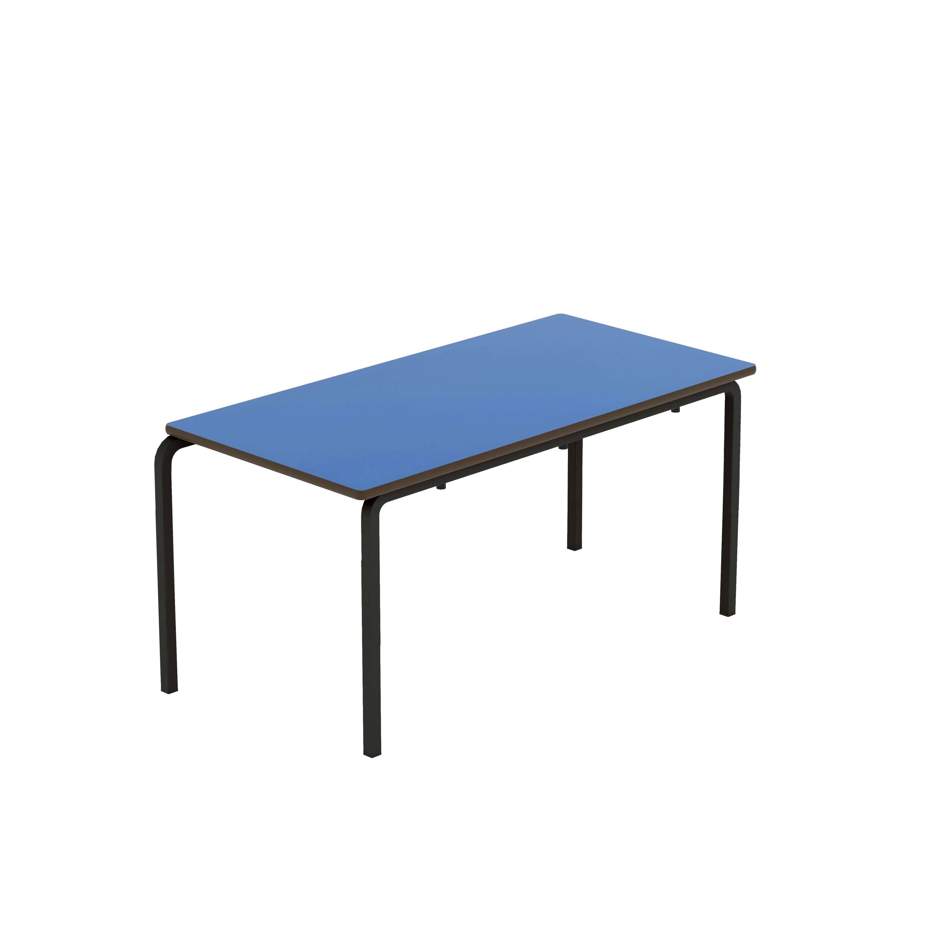 Titan Crush Bent Frame Table | 1100x550x530 | Blue/Black