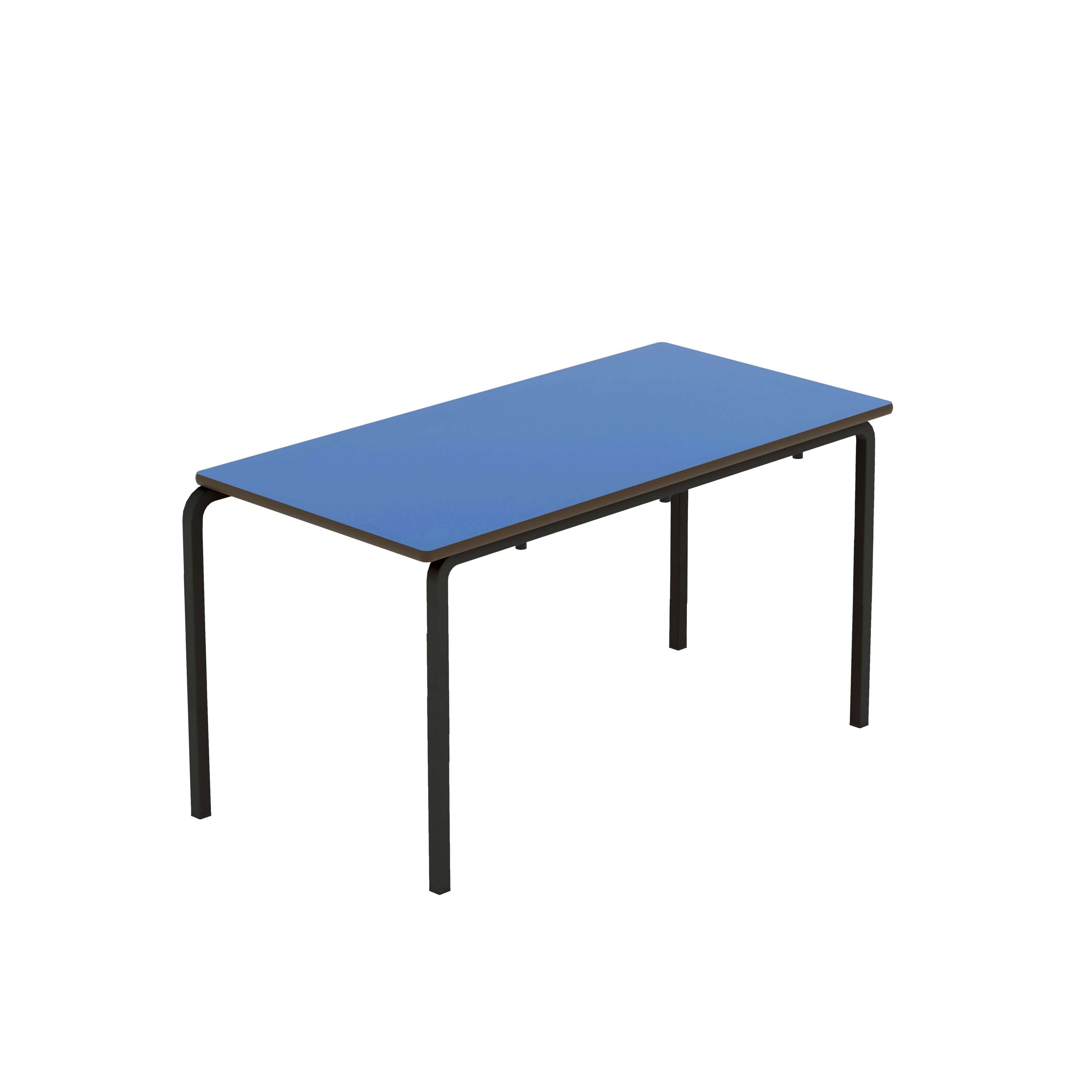 Titan Crush Bent Frame Table | 1100x550x590 | Blue/Black