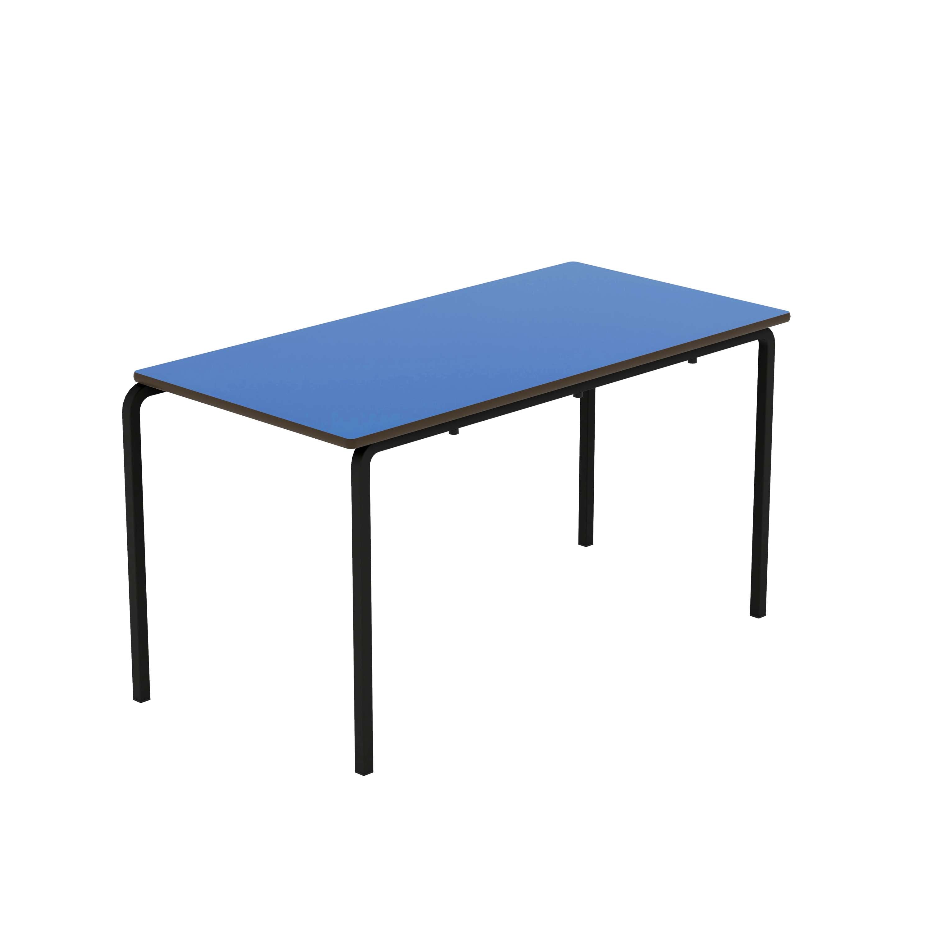 Titan Crush Bent Frame Table | 1200x600x640 | Blue/Black