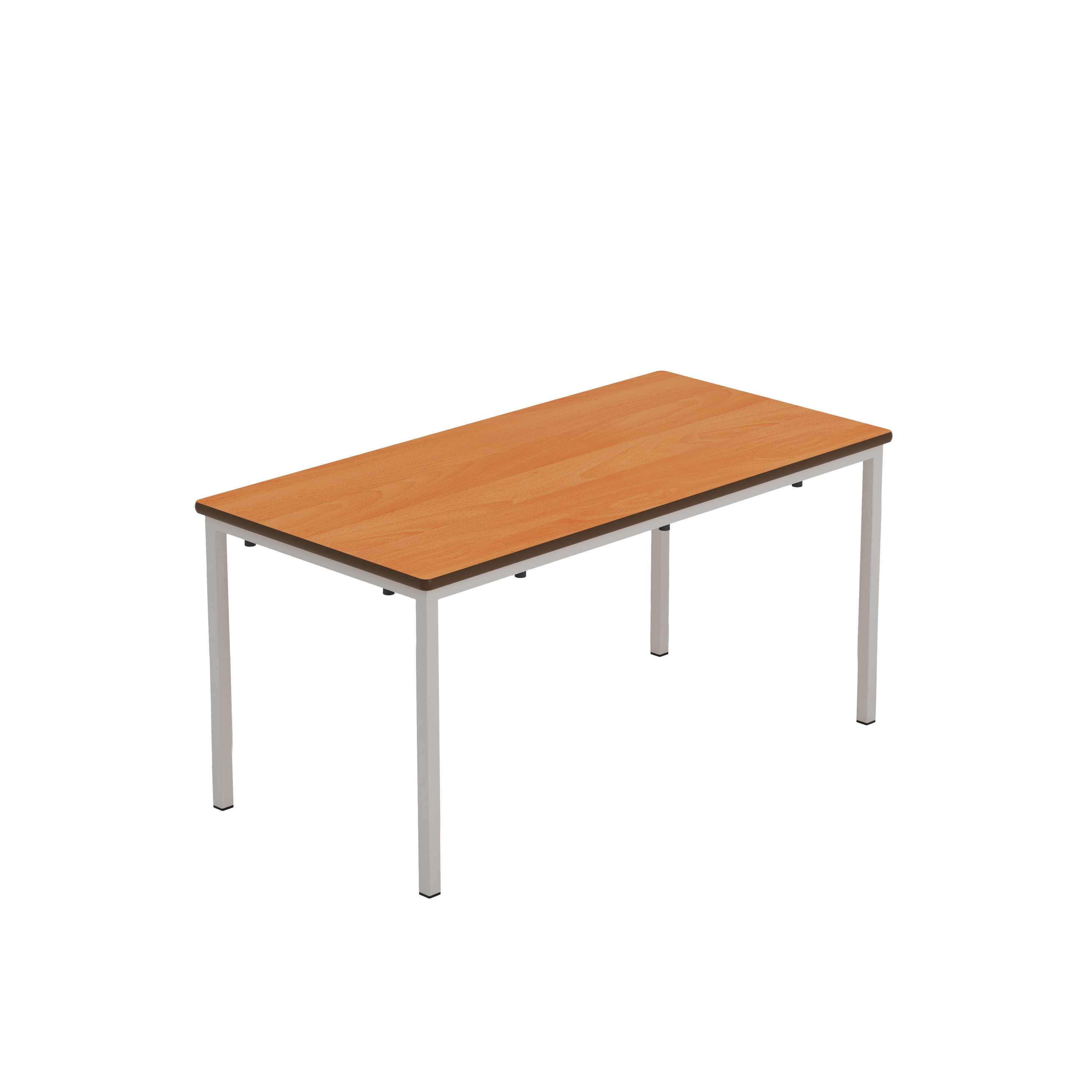 Titan Welded Frame Table | 1100x550x530 | Beech/Grey