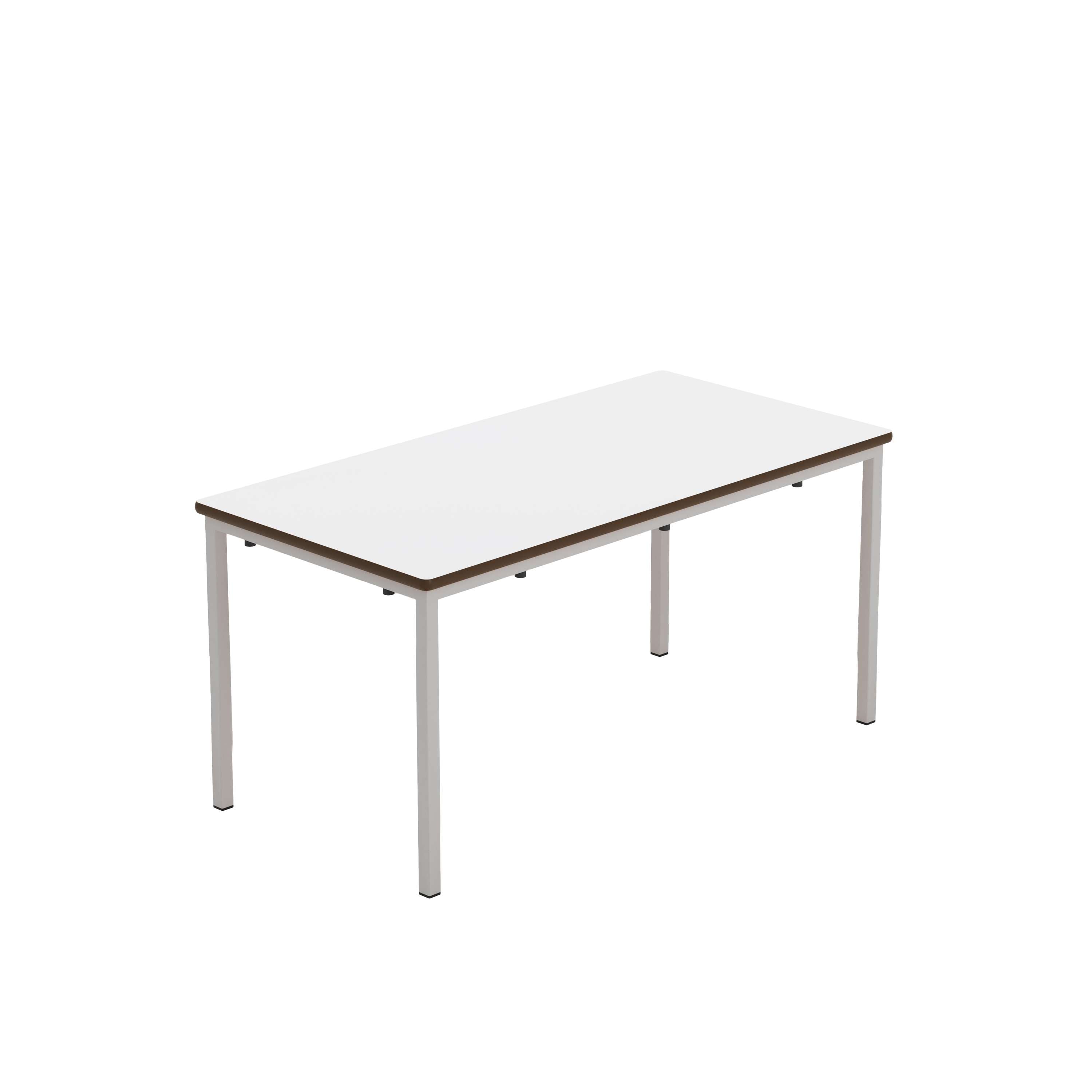 Titan Welded Frame Table | 1100x550x530 | White/Grey
