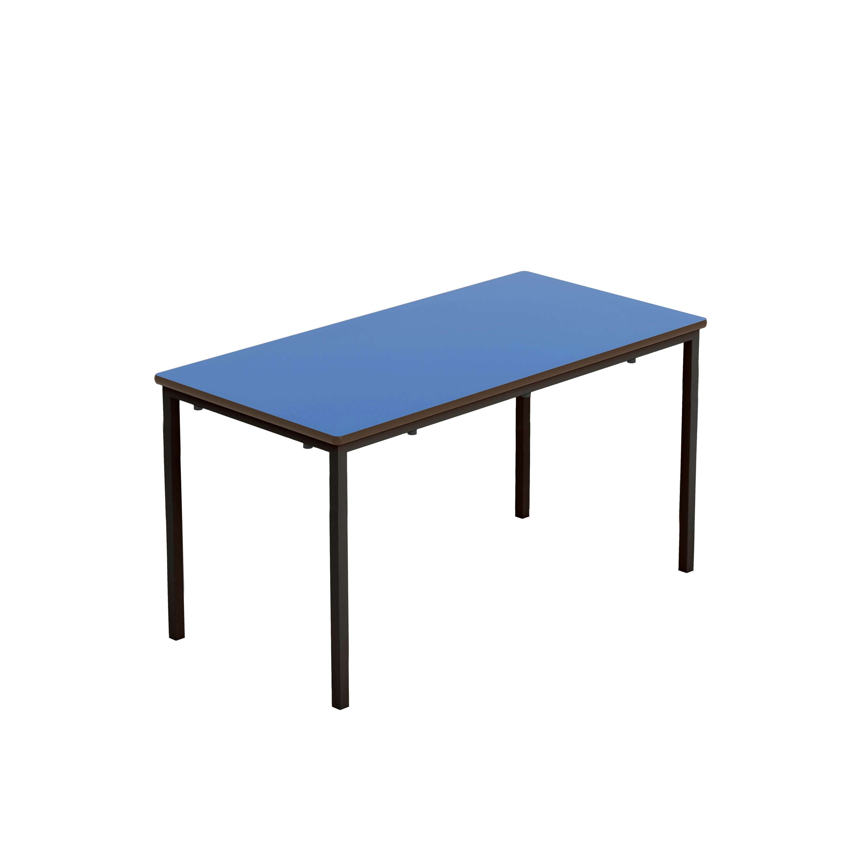 Titan Welded Frame Table | 1100x550x590 | Blue/Black