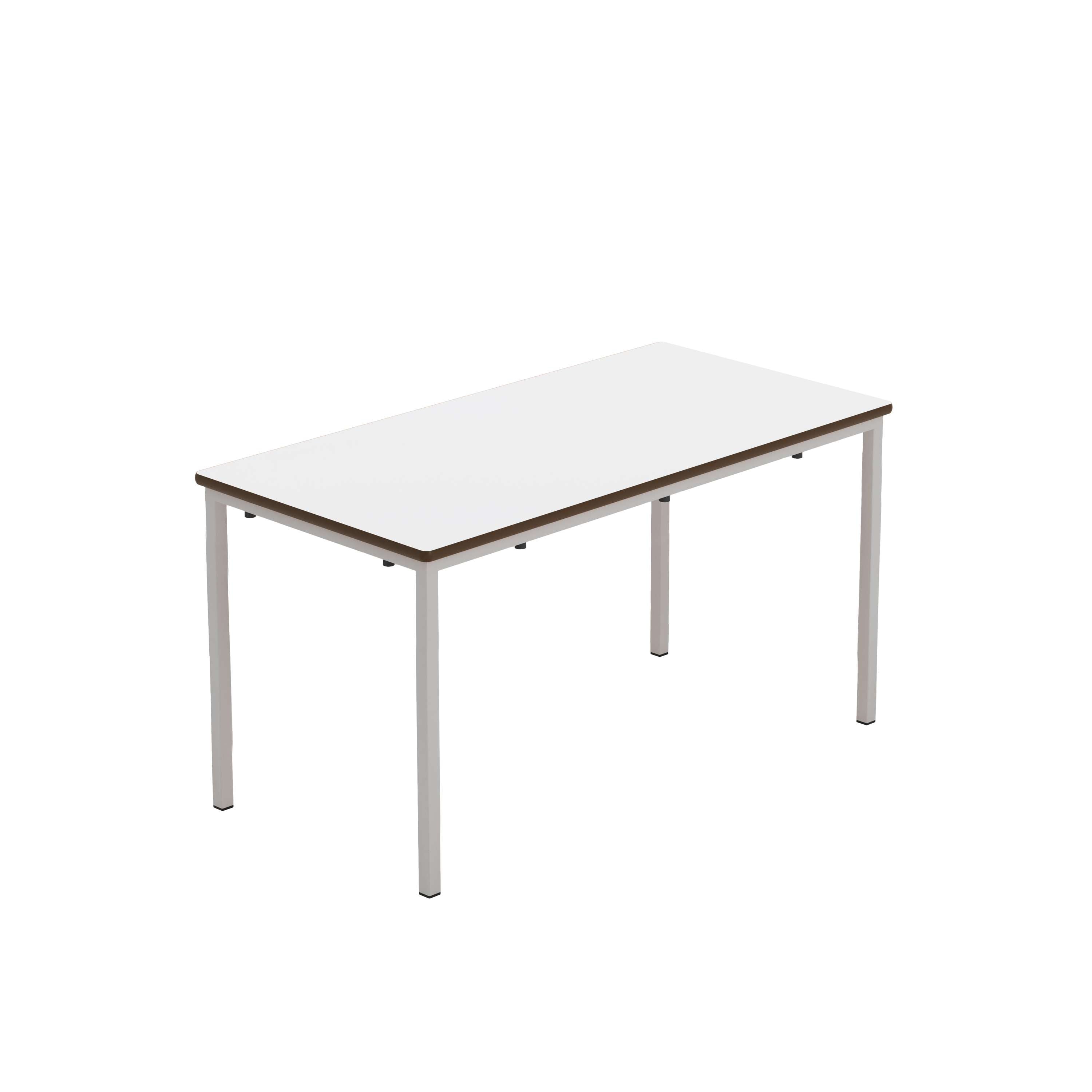 Titan Welded Frame Table | 1100x550x590 | White/Grey