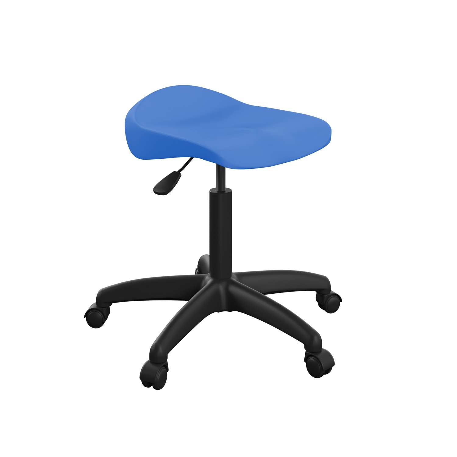 Titan Swivel Senior Stool with Plastic Base and Castors