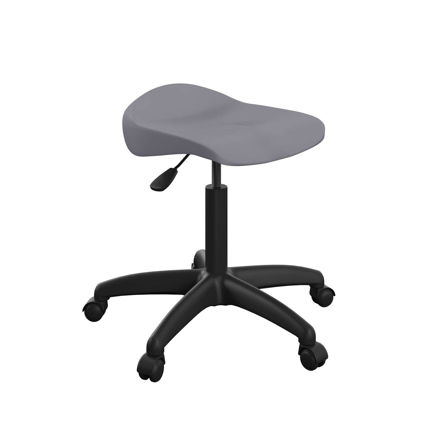 Titan Swivel Senior Stool with Plastic Base and Castors