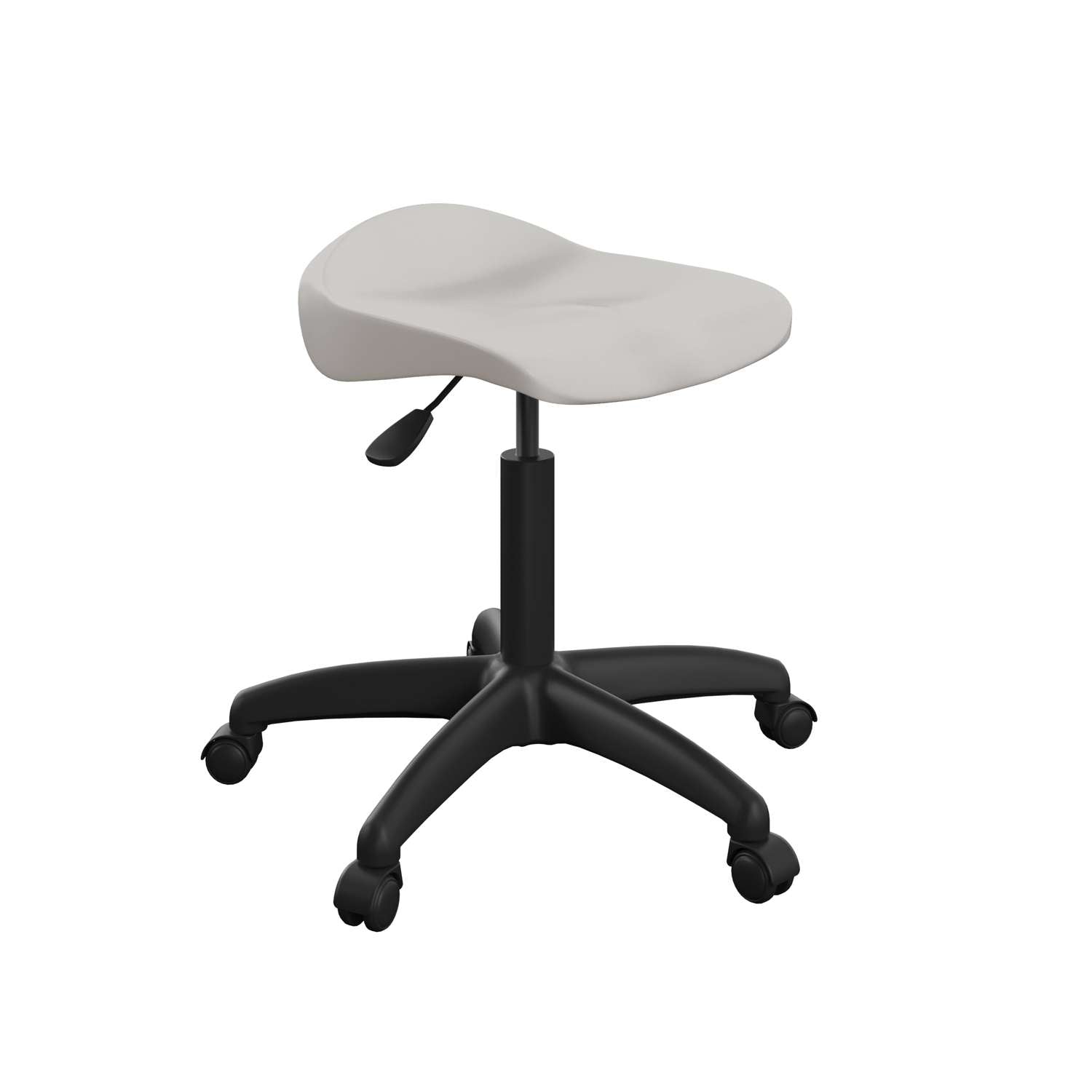 Titan Swivel Senior Stool with Plastic Base and Castors