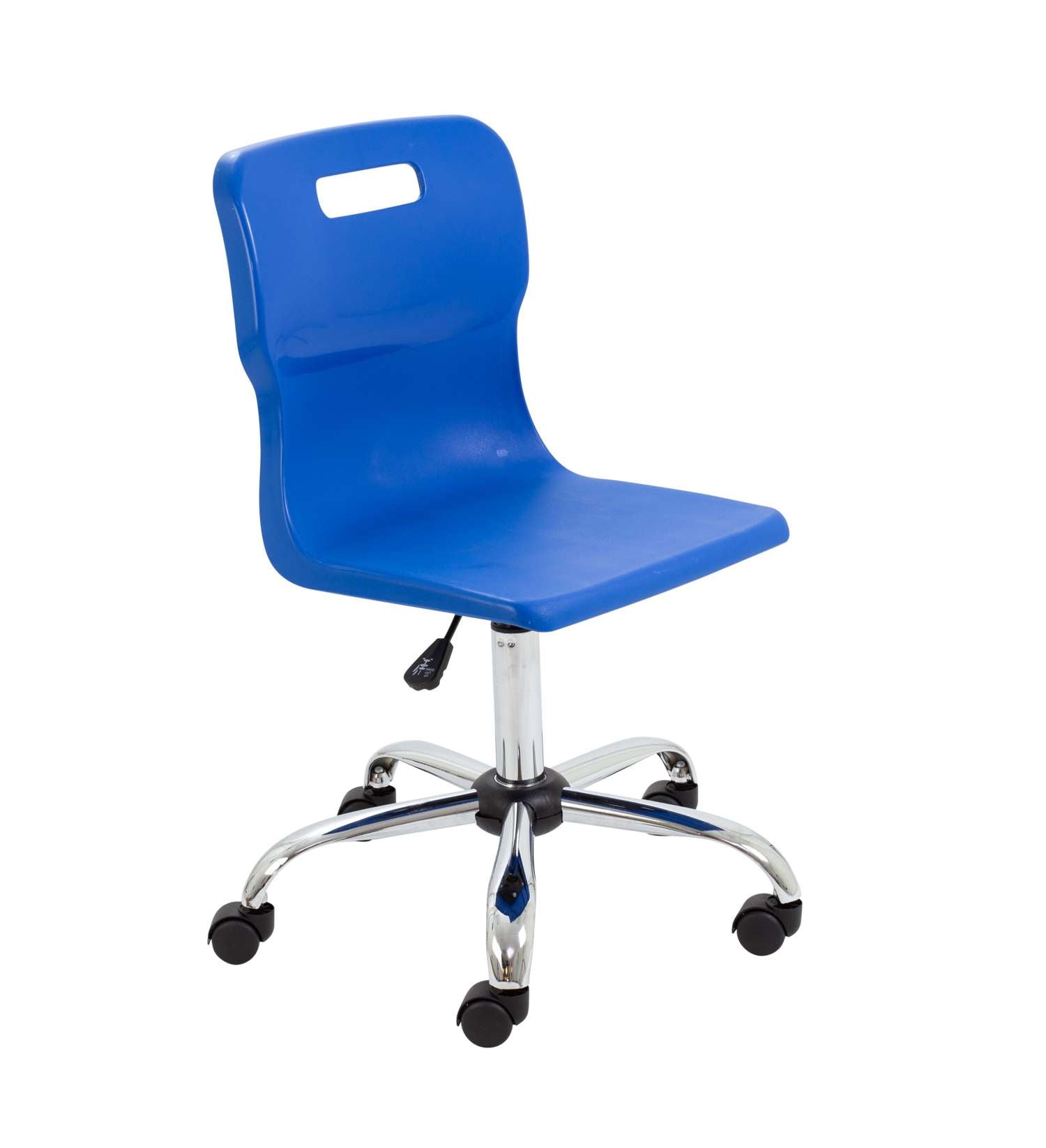 Titan Swivel Senior Chair with Chrome Base and Castors