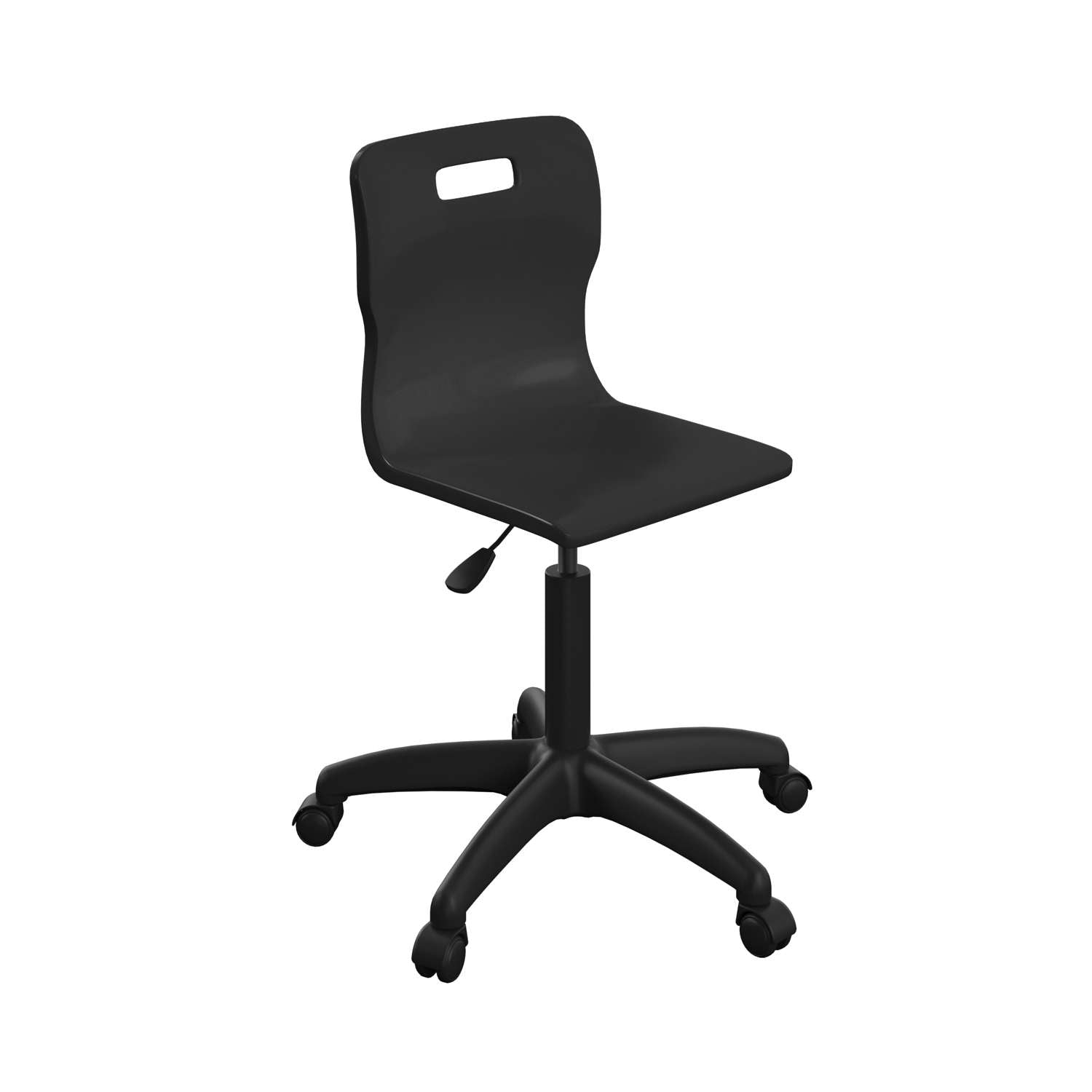 Titan Swivel Senior Chair with Plastic Base and Castors