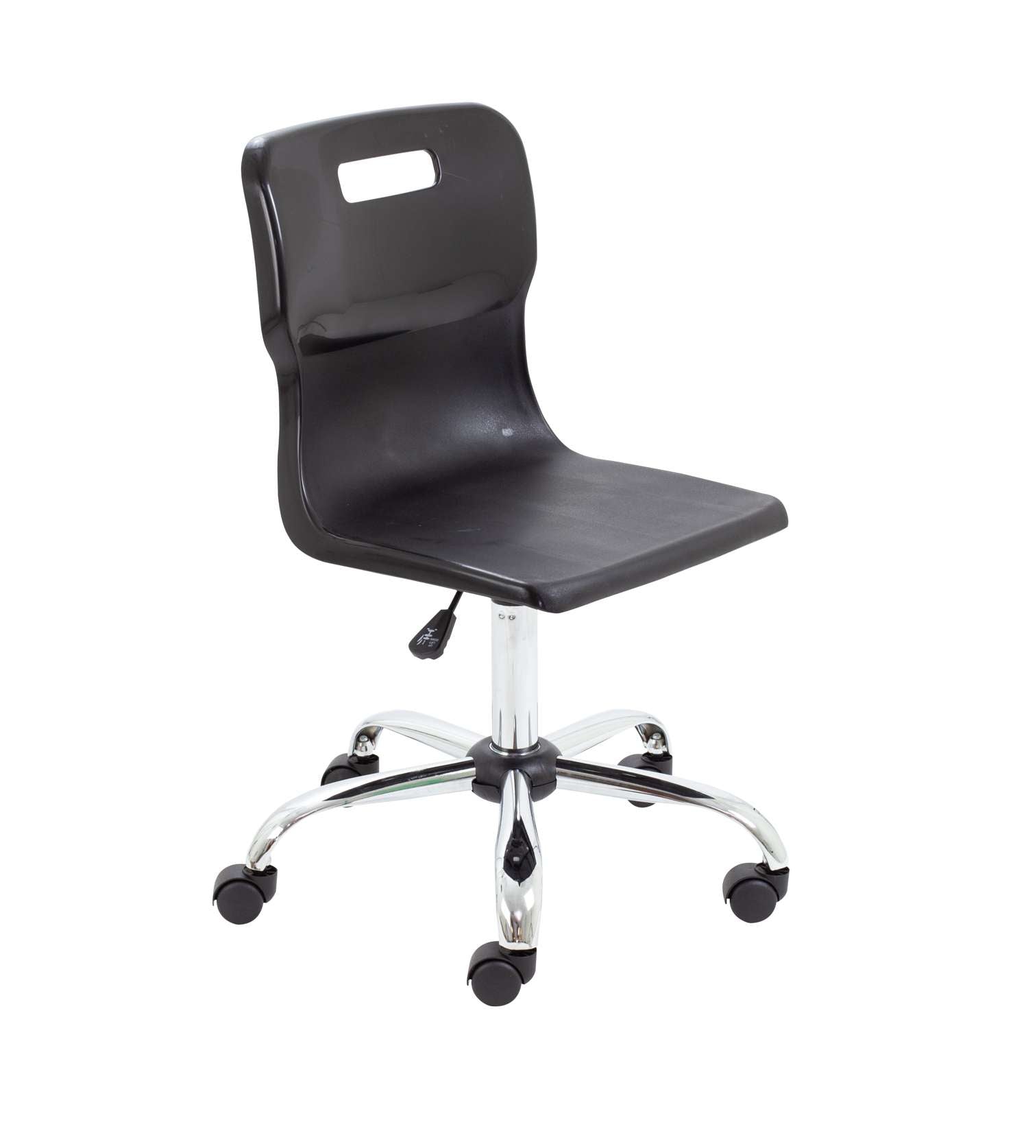 Titan Swivel Senior Chair with Chrome Base and Castors