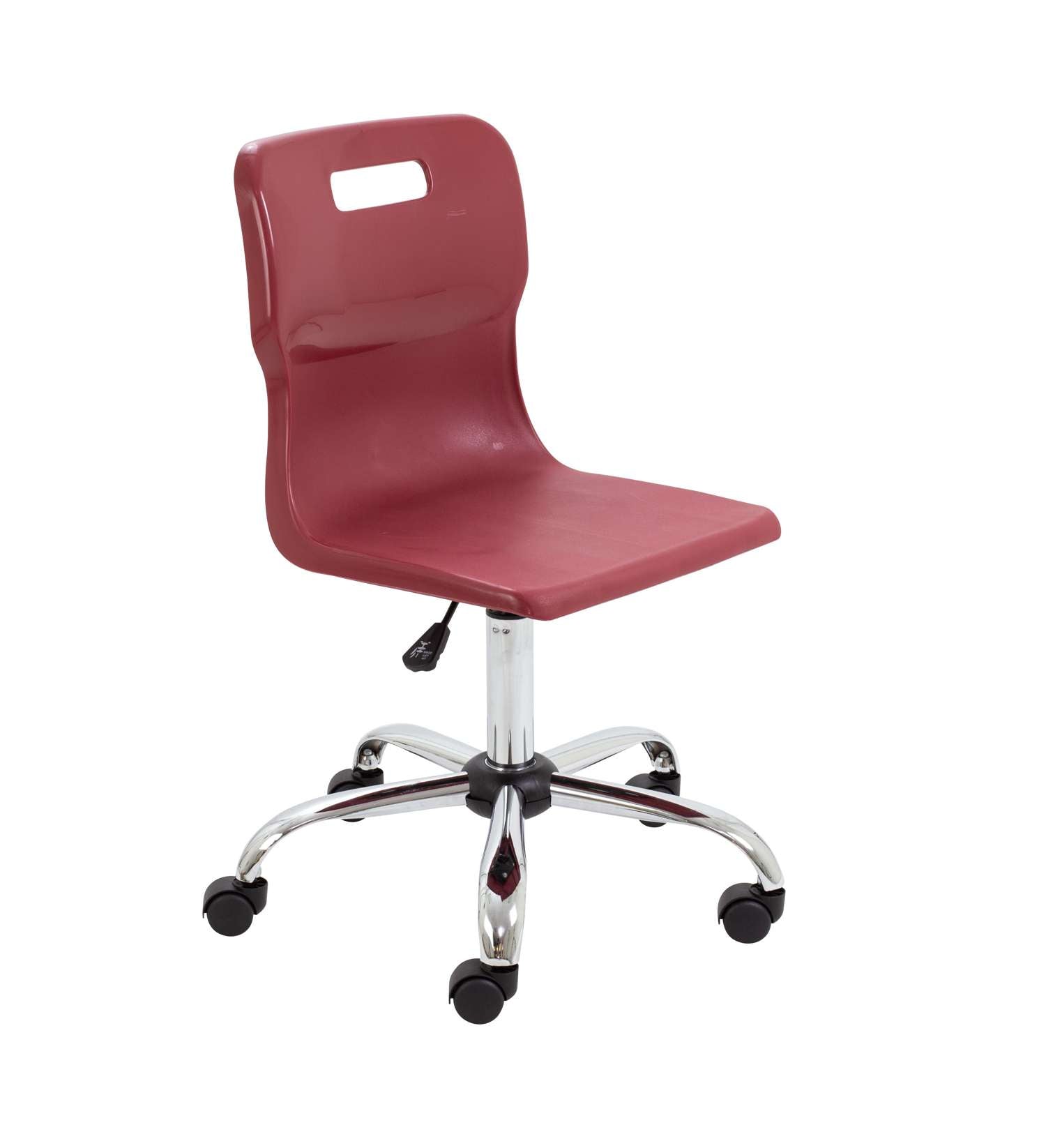 Titan Swivel Senior Chair with Chrome Base and Castors