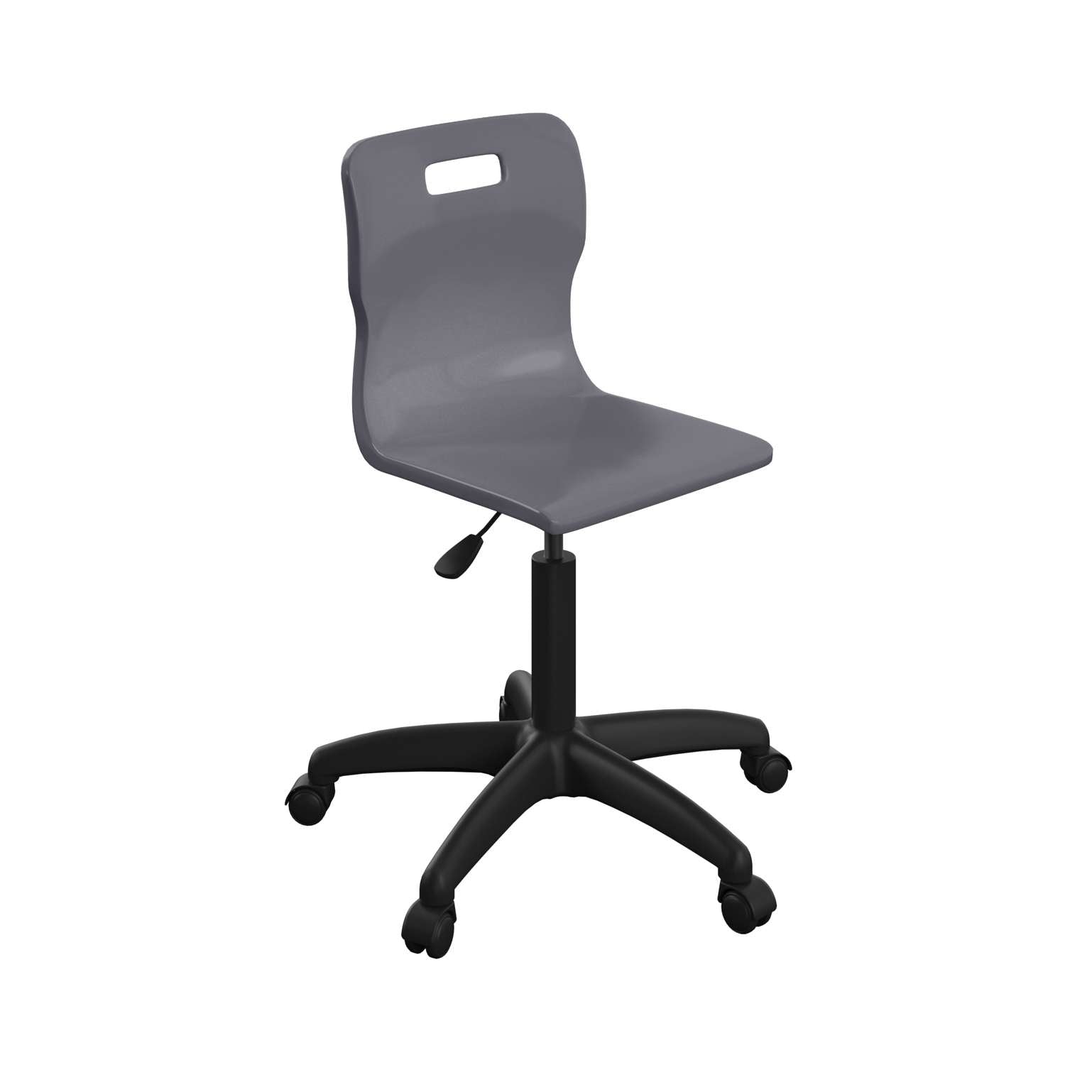 Titan Swivel Senior Chair with Plastic Base and Castors